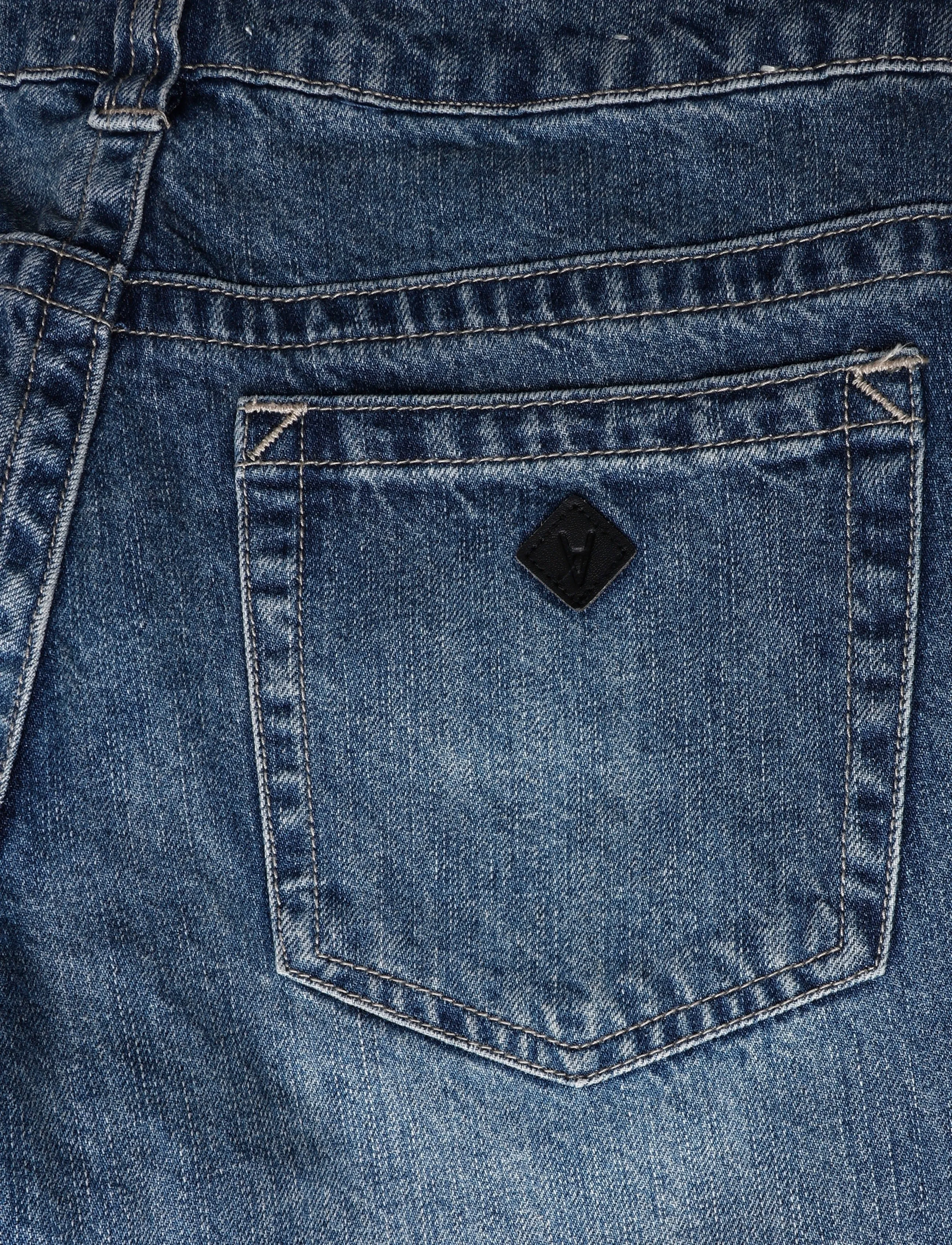 ABRAND - 00 SUPER LOW WIDE EVELYN RCY - brede jeans - blue - 4