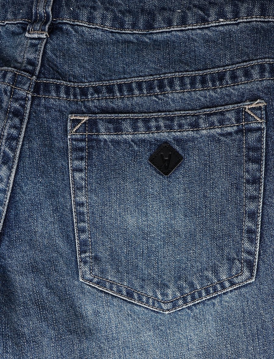 ABRAND - 00 SUPER LOW WIDE EVELYN RCY - brede jeans - blue - 4