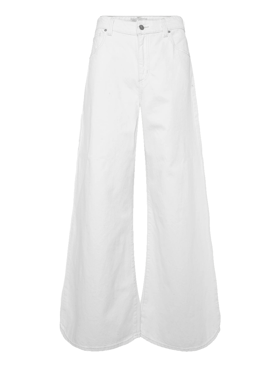 ABRAND - 94 HIGH BAGGY EDEN RCY - brede jeans - white - 0