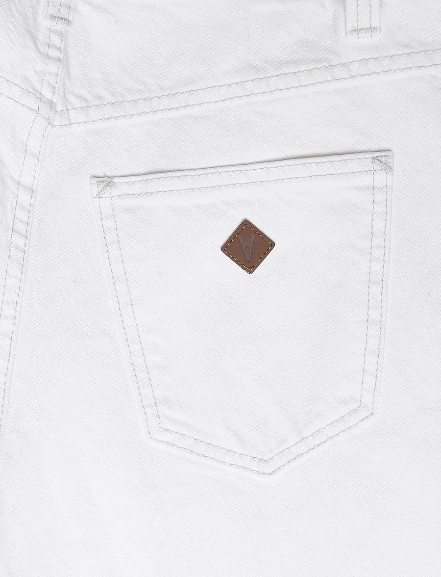 ABRAND - 94 HIGH BAGGY EDEN RCY - brede jeans - white - 2