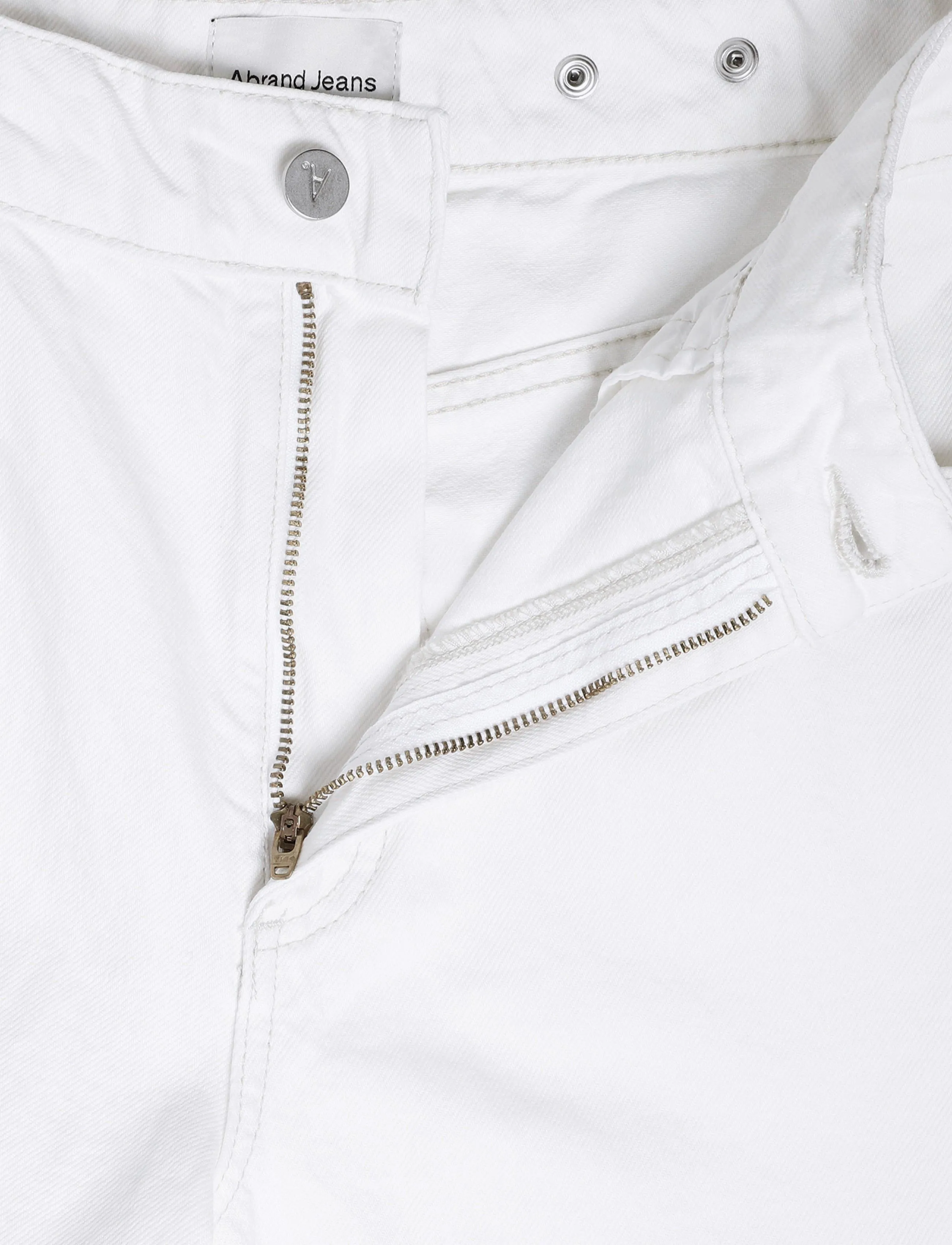 ABRAND - 94 HIGH BAGGY EDEN RCY - brede jeans - white - 3