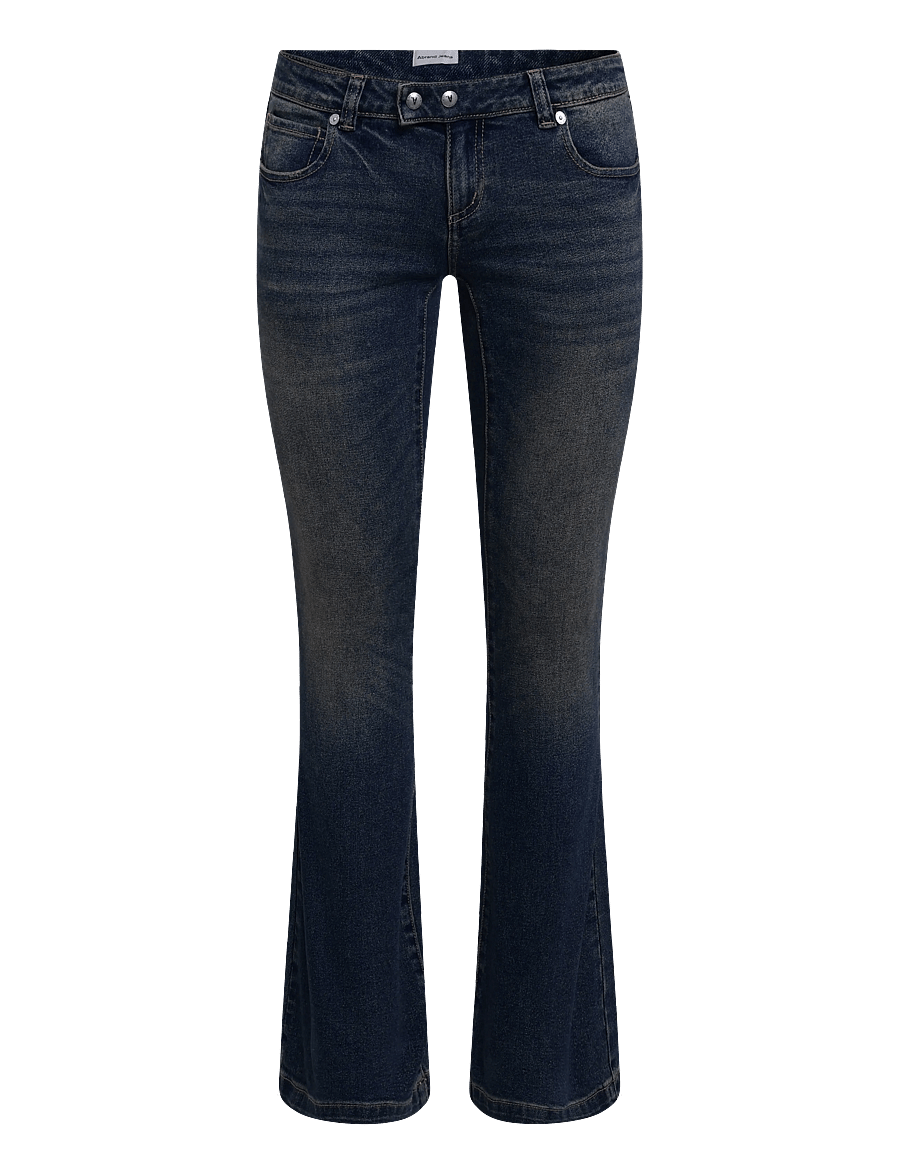 ABRAND - 00 SUPER LOW KICK TALL KIRI - bootcut jeans - blue - 0