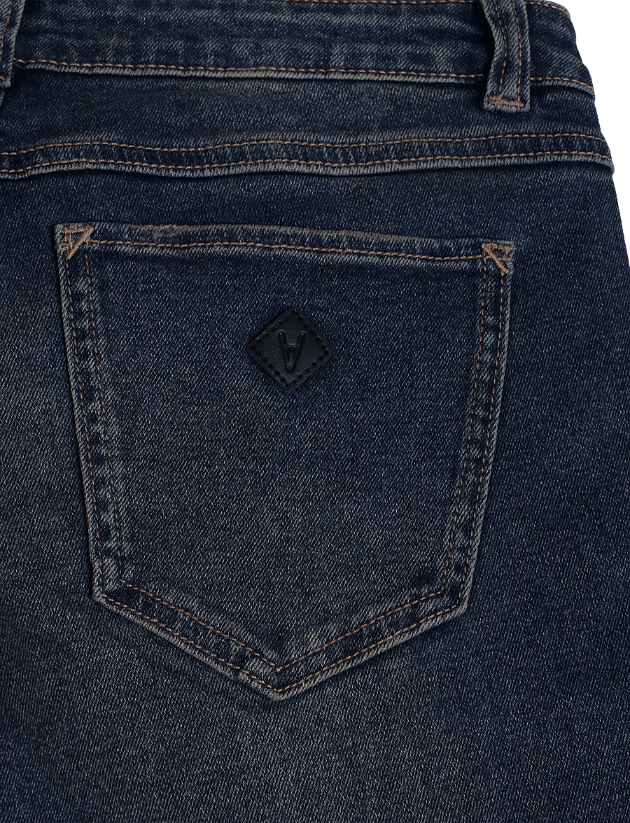 ABRAND - 00 SUPER LOW KICK TALL KIRI - bootcut jeans - blue - 4