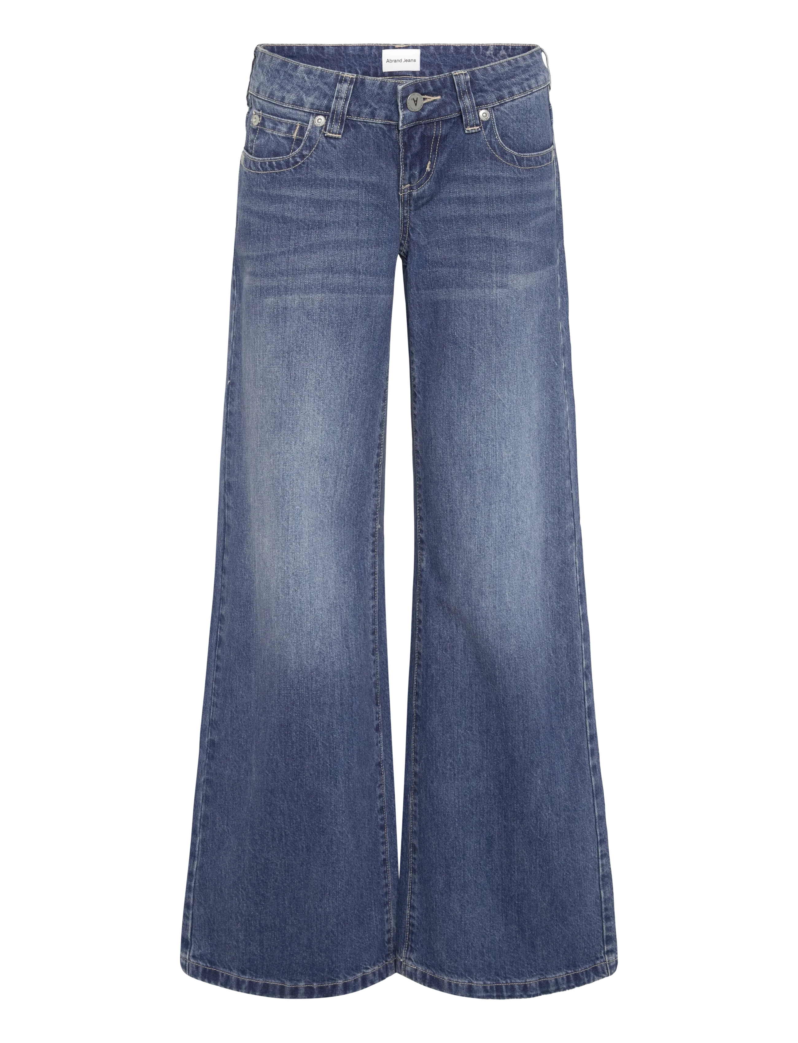 ABRAND 00 SUPER LOW WIDE TALL EVELYN RCY - Laia säärega teksad - BLUE / blue