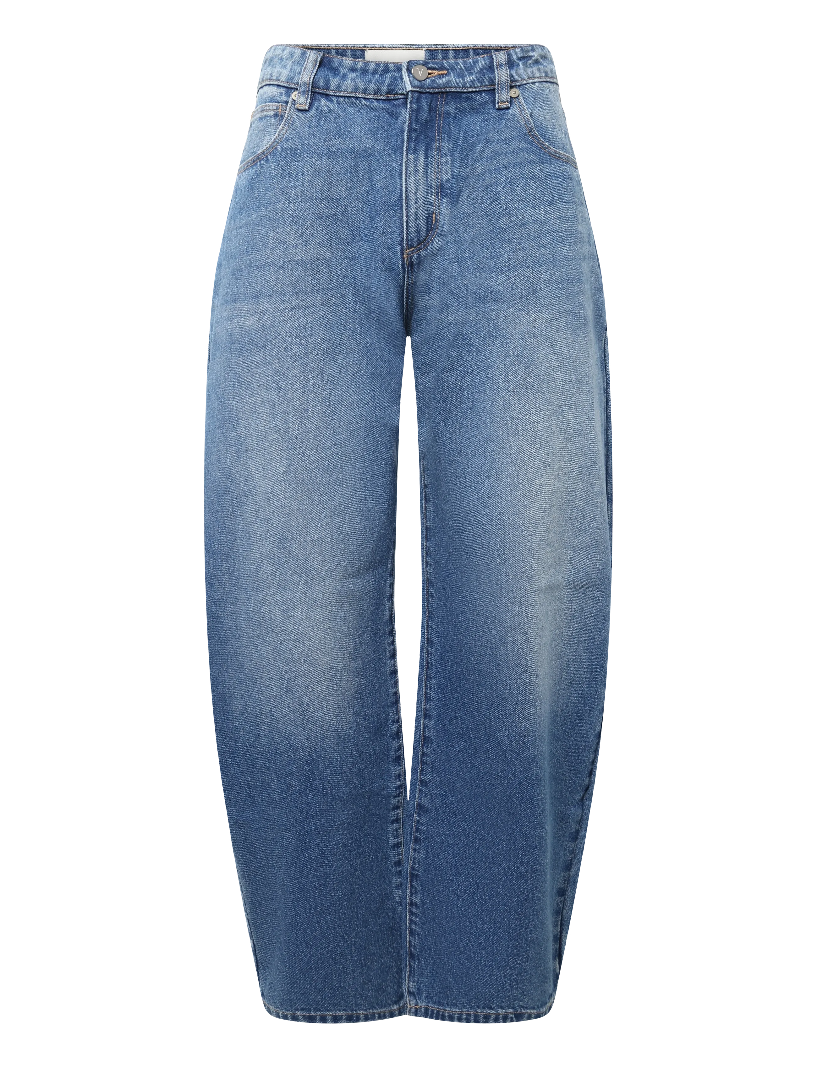ABRAND 95 MID BARREL IVY IVY - Barrel Jeans - BLUE / blue