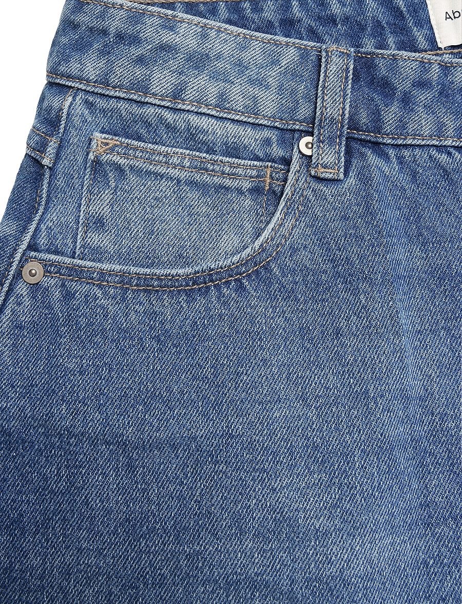 ABRAND - 95 MID BARREL IVY IVY - barrel jeans - blue - 2