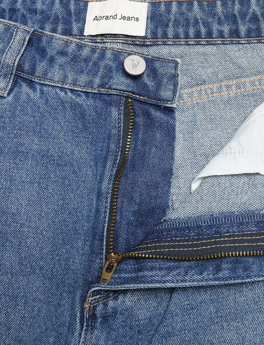 ABRAND - 95 MID BARREL IVY IVY - barrel jeans - blue - 3