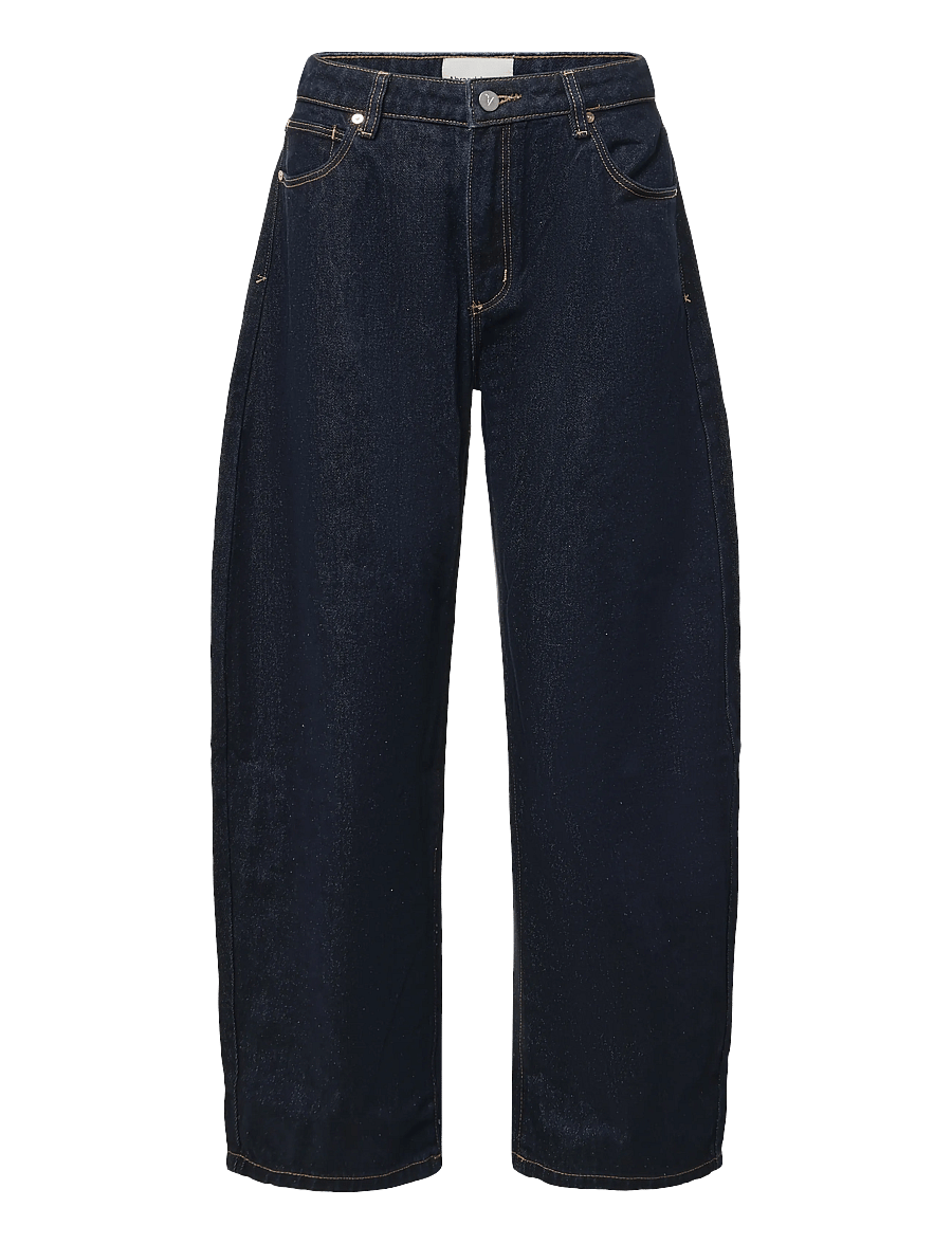 ABRAND - 95 MID BARREL RICHIE RICHIE - barrel jeans - blue - 0