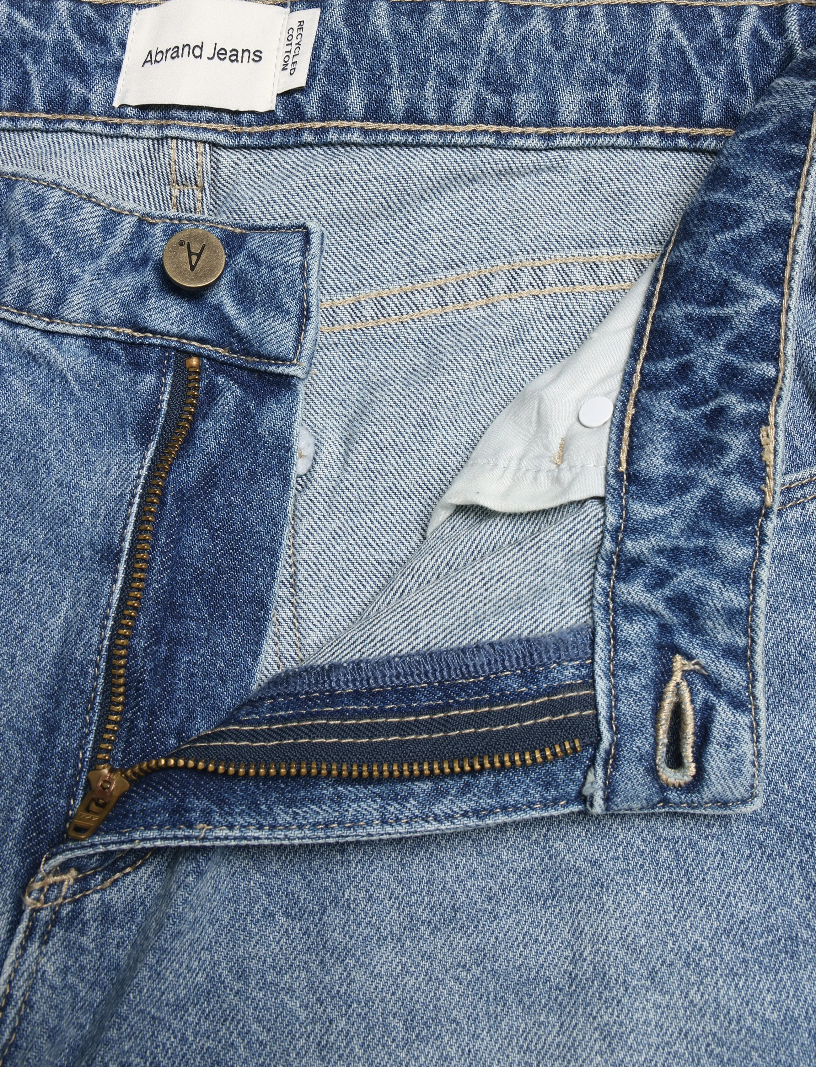ABRAND - 99 LOW BARREL CELESTE CELESTE - barrel jeans - blue - 3