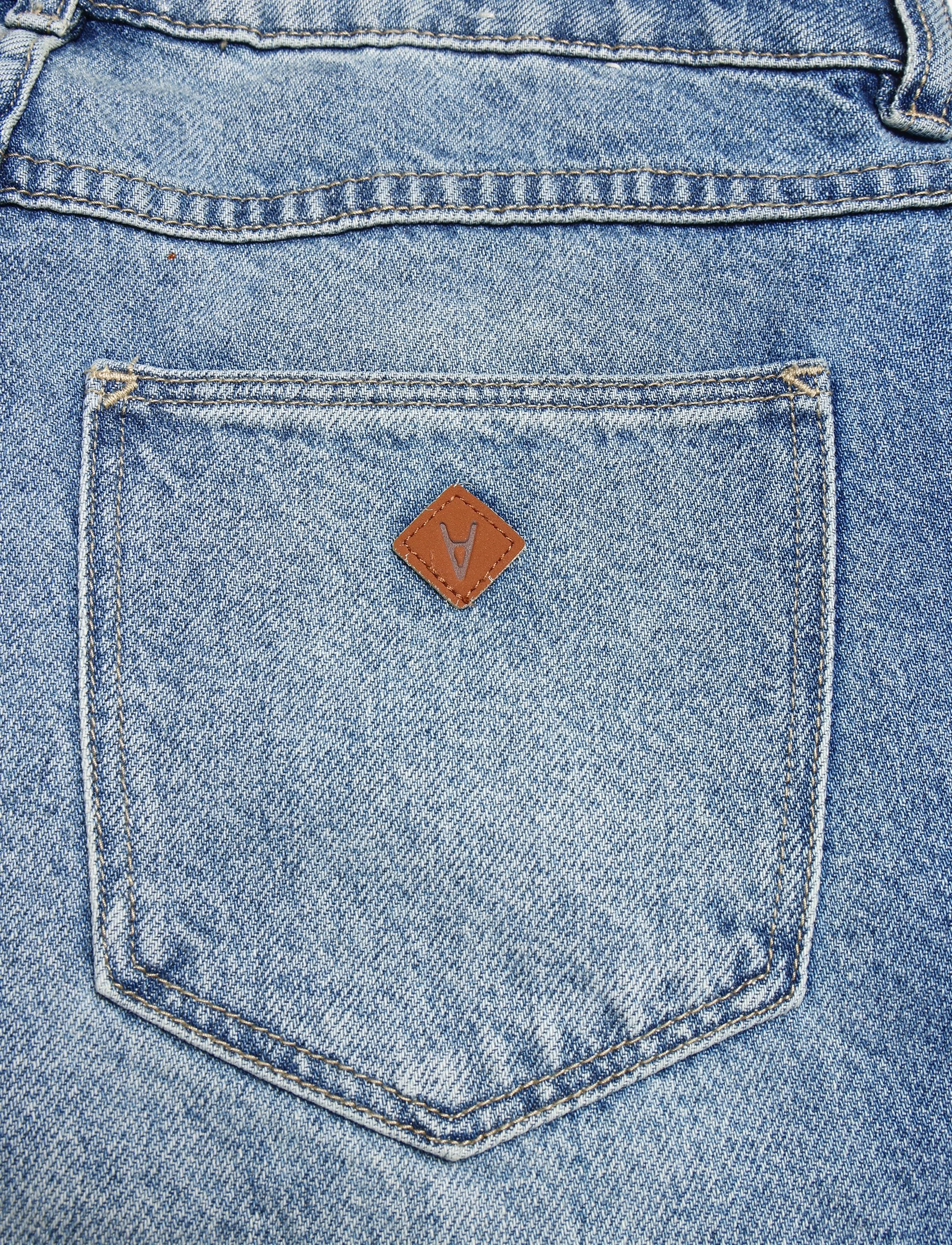 ABRAND - 99 LOW BARREL CELESTE CELESTE - barrel jeans - blue - 4