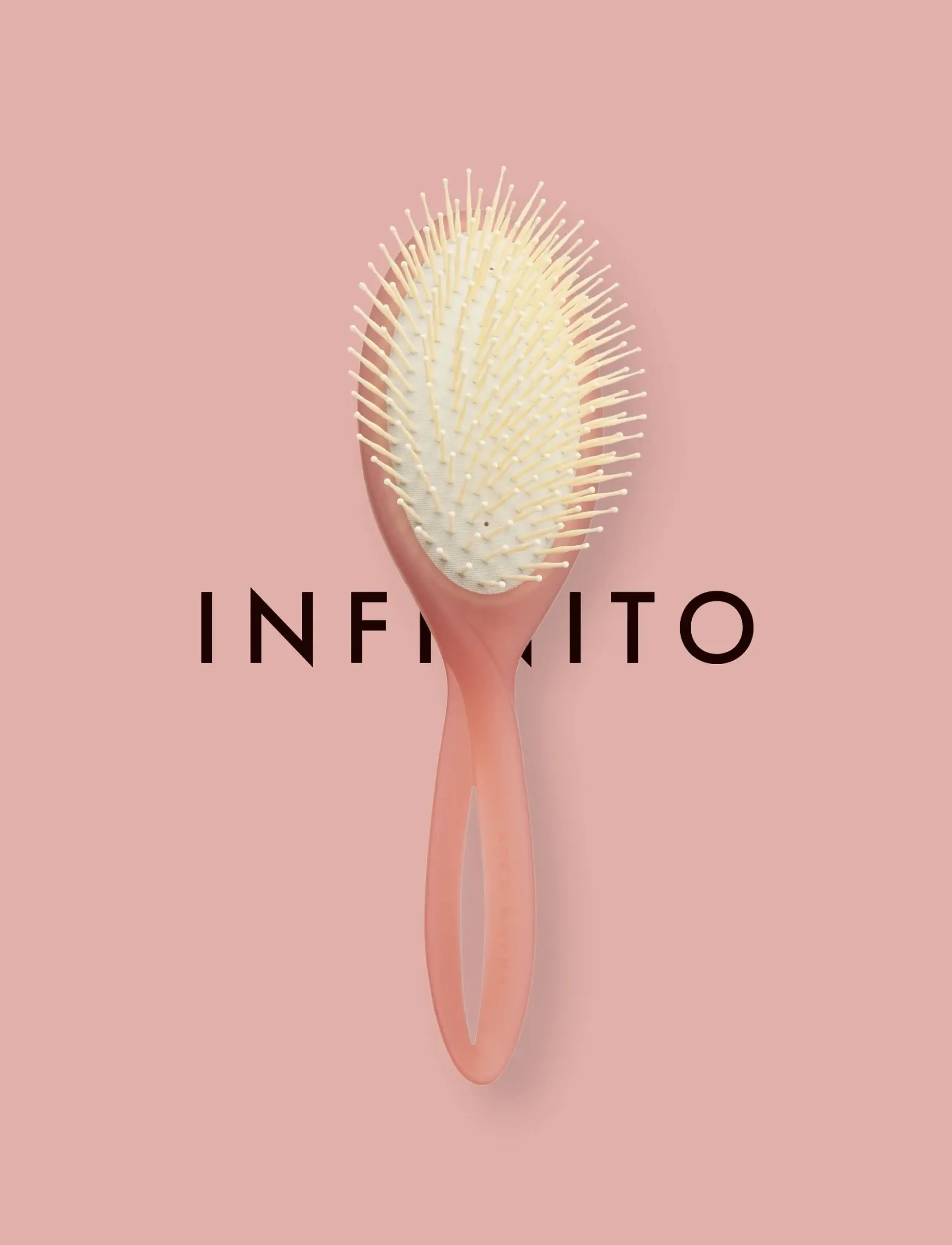 Acca Kappa - Infinito Hair Brush Pom Pins - udredningsbørster - pink - 4