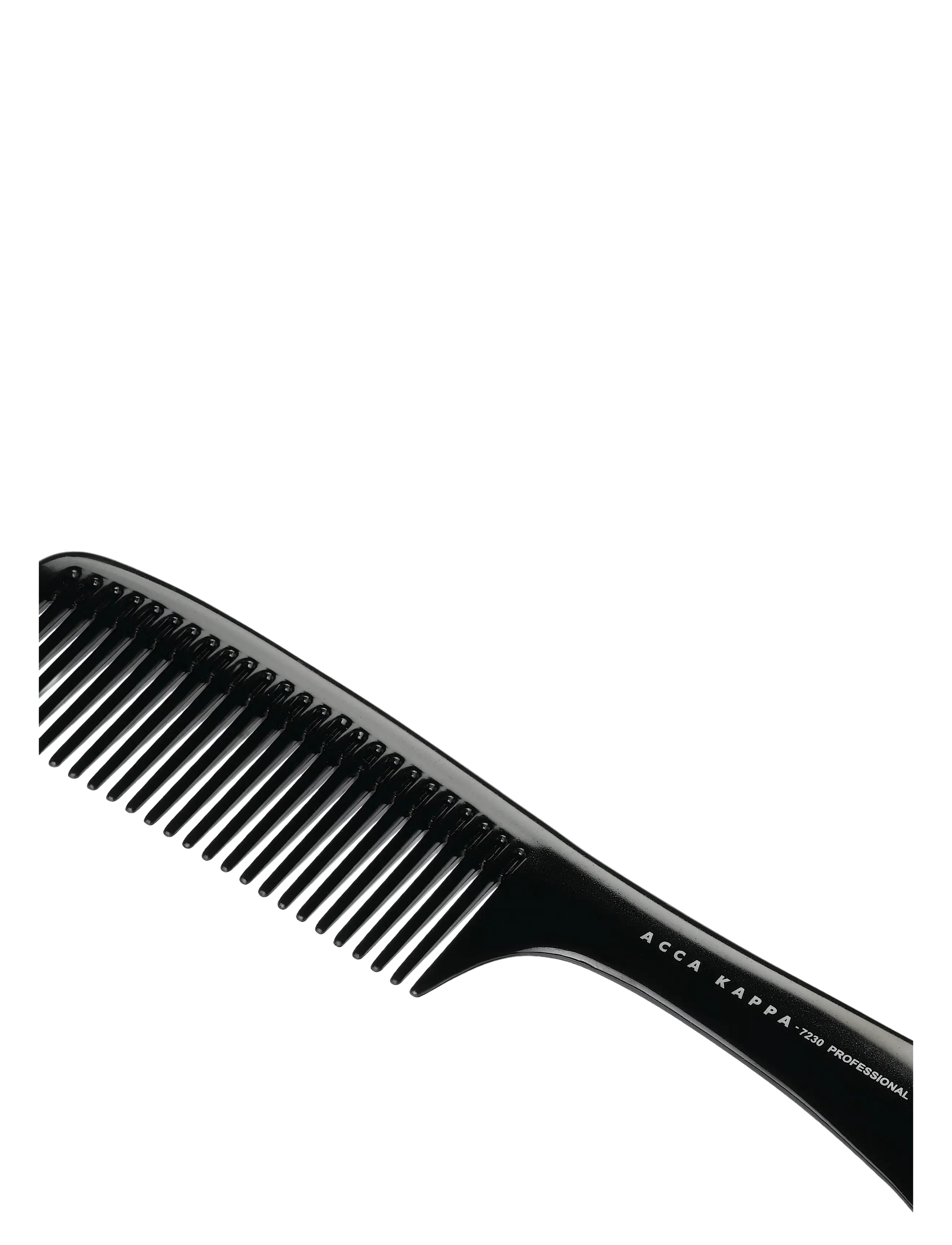 Acca Kappa - PROFESSIONAL RAKE COMB STYLER - 7230 BLACK - black - 2