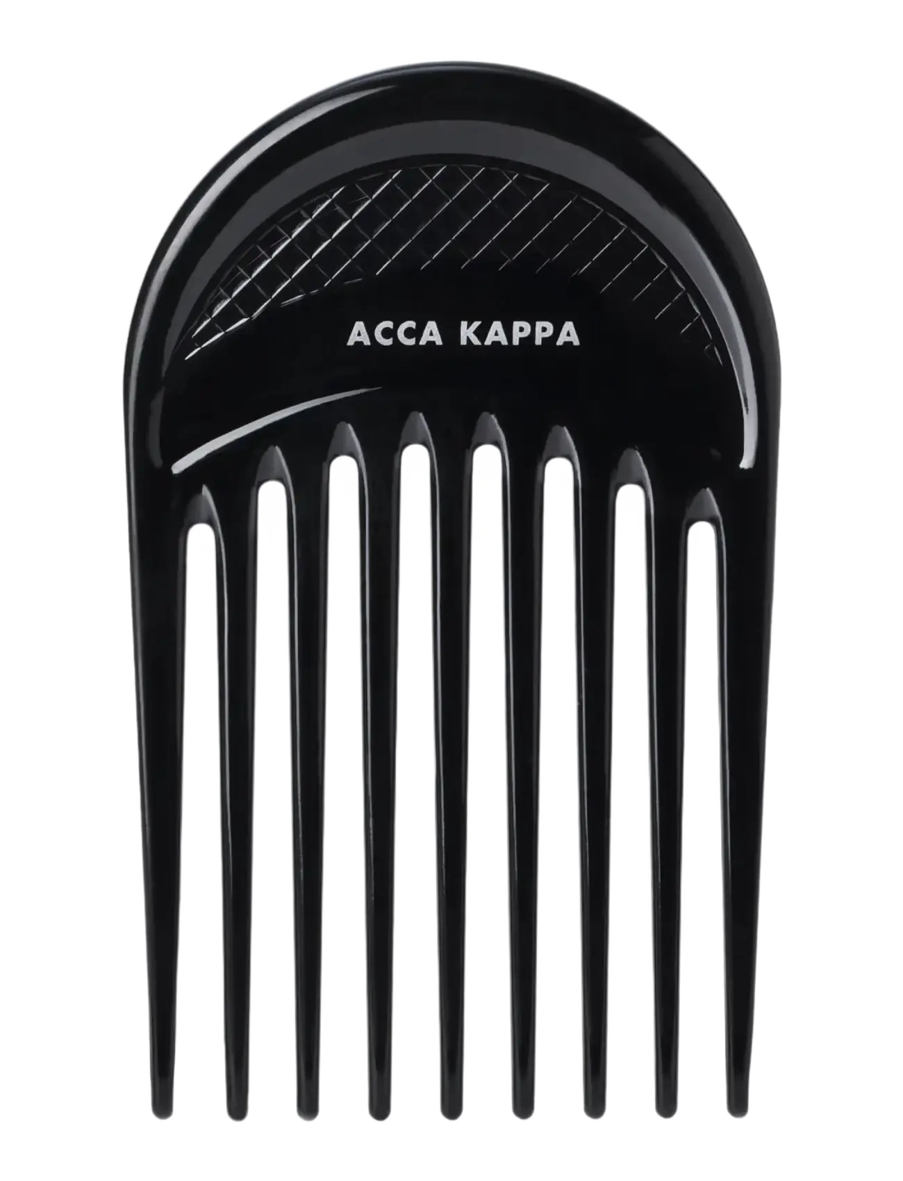 Acca Kappa PROFESSIONAL ROUND AFRO COMB STYLER - 7626 Black - Vis alt - BLACK / black