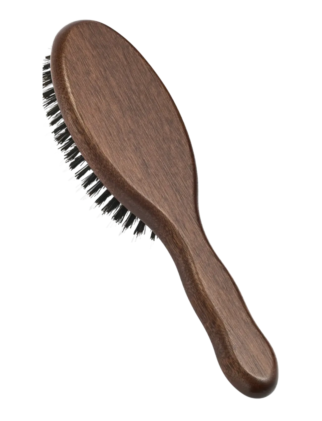Acca Kappa - OVAL BRUSH - KOTIBEﾴ WOOD - 100% BOAR BRISTLES & NYLON MONOFILAMENT - udredningsbørster - brown - 3