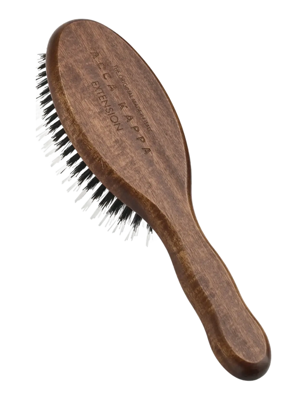 Acca Kappa - HAIR EXTENSION - OVAL BRUSH - KOTIBEﾴ WOOD - 100% BOAR BRISTLES & TWIN NYLON MON - udredningsbørster - brown - 3