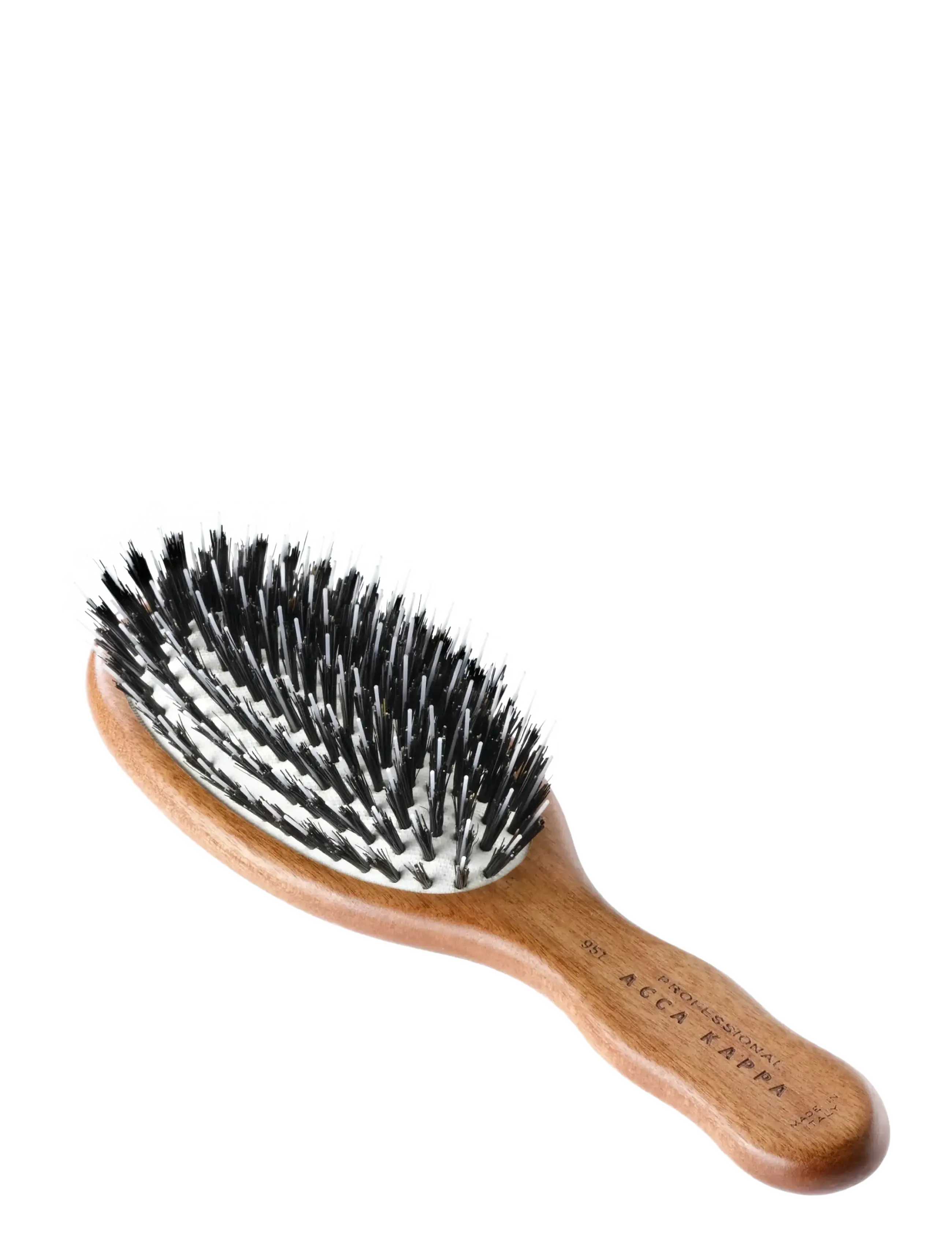 Mini Oval Brush Kotibe´ Wood 100% Boar Bristles & Nylon Mon