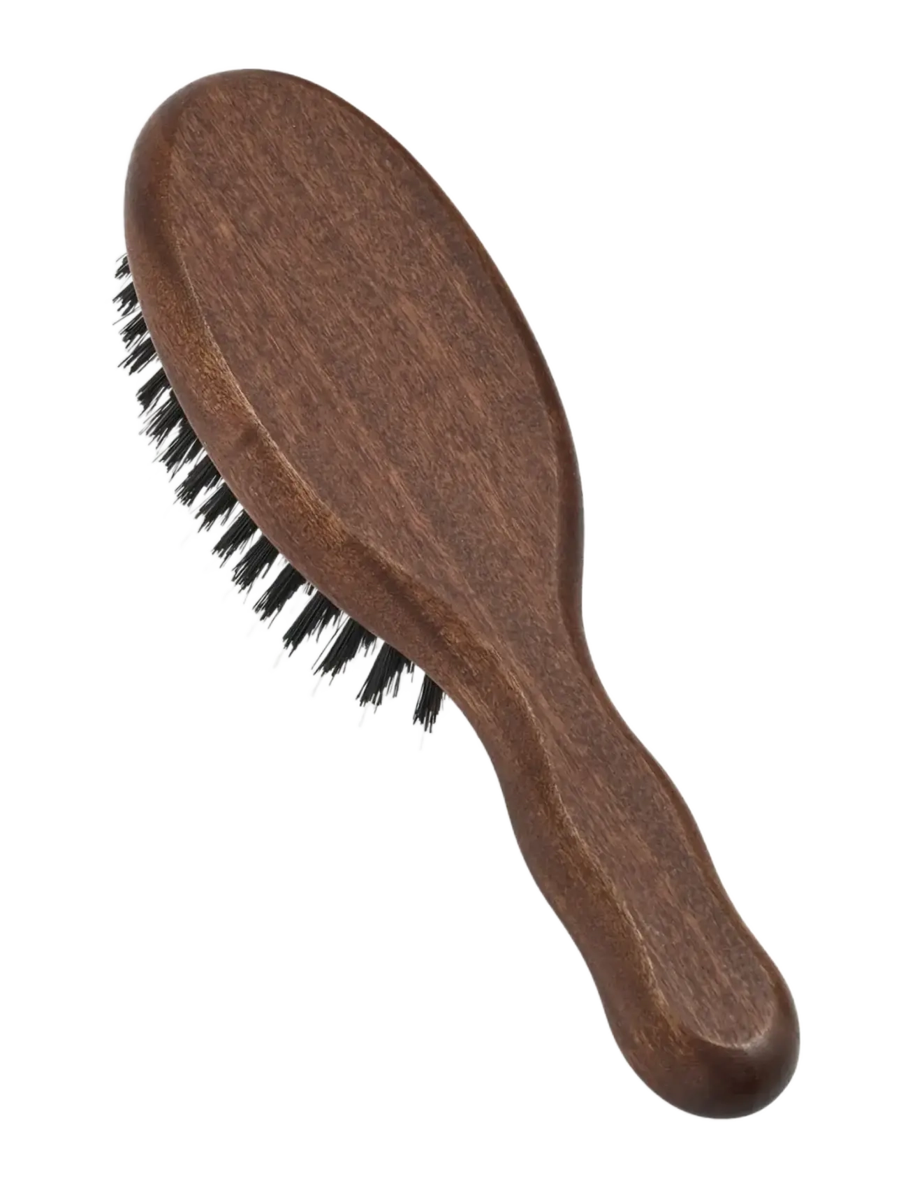 Acca Kappa - MINI OVAL BRUSH - KOTIBEﾴ WOOD - 100% BOAR BRISTLES & NYLON MONOFILAMENT - udredningsbørster - brown - 3