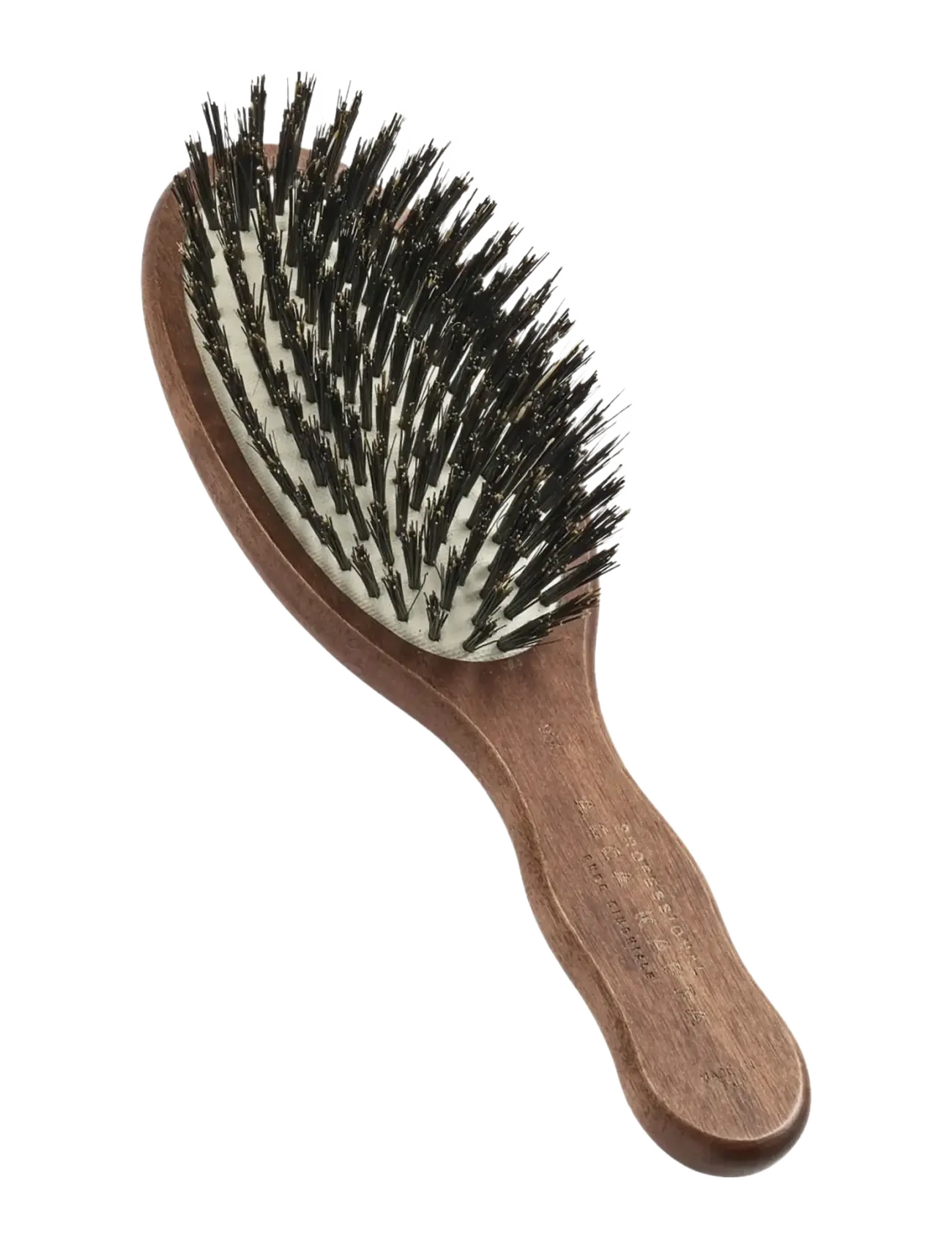 Acca Kappa Mini Oval Brush Kotibeᄡ Wood 100% Boar Bristles, Udredningsbørste, Brun, Str: ONE SIZE