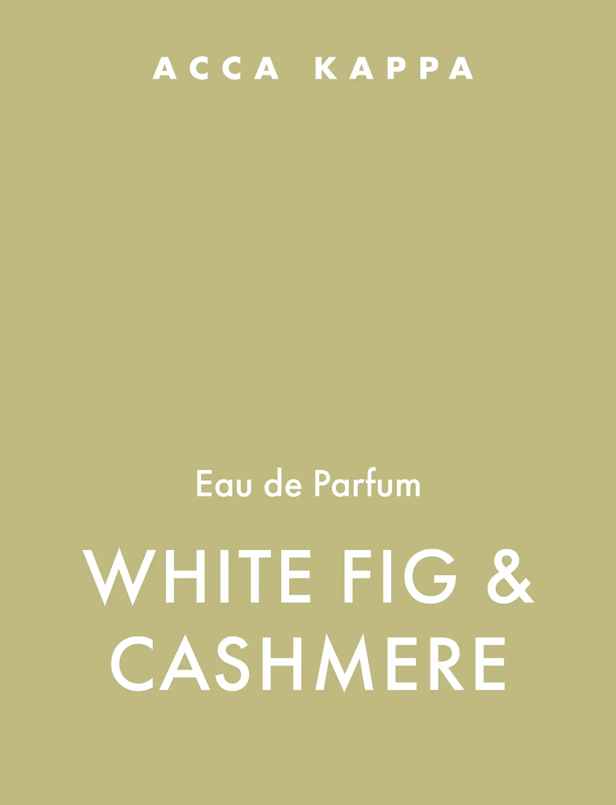 Acca Kappa - White Fig & Cashmere - EAU DE PARFUM - parfym - clear - 5