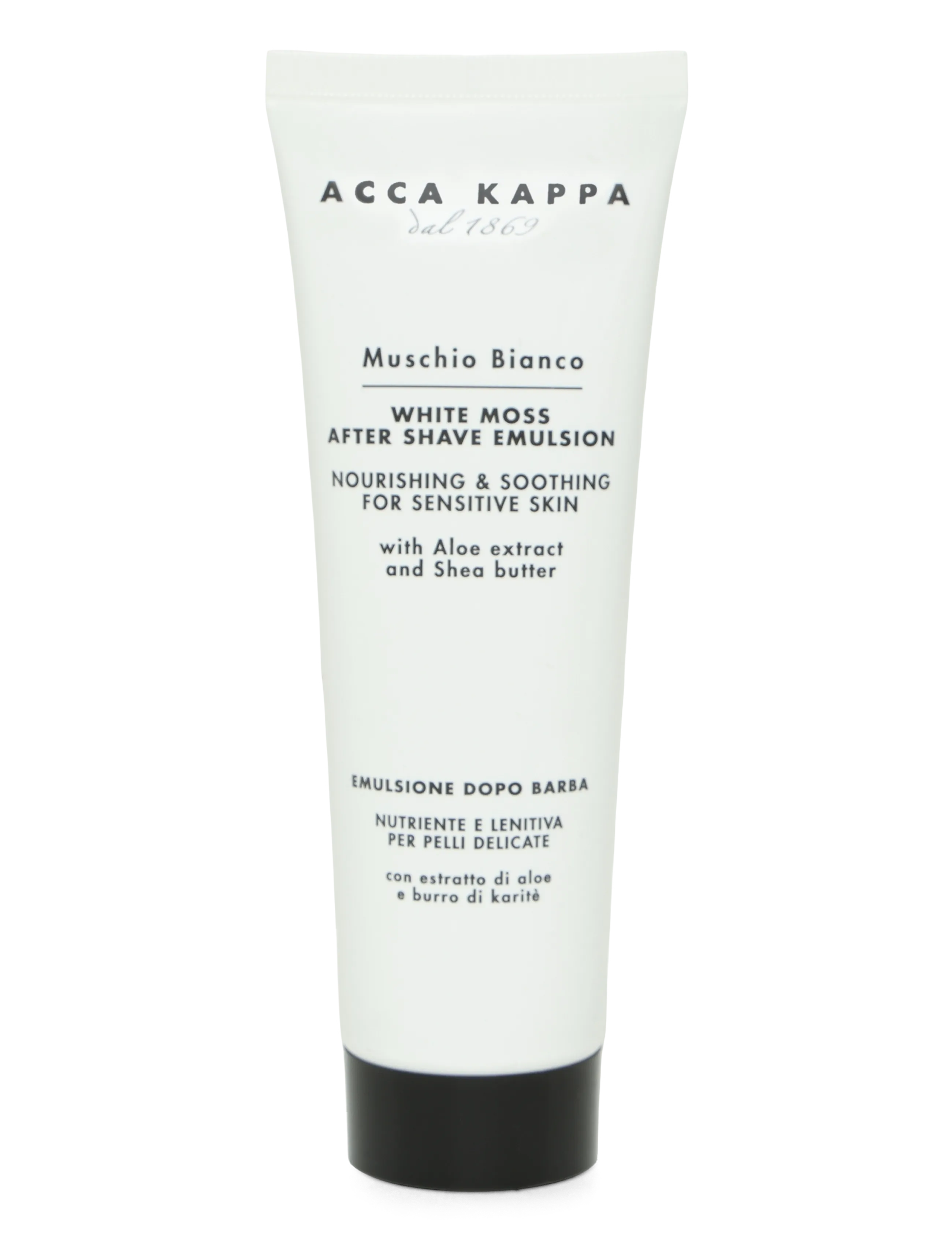 Acca Kappa White Moss - After Shave Emulsion 125ml, 125 ml, Nude, Barberingsprodukter > After Shave, Herre