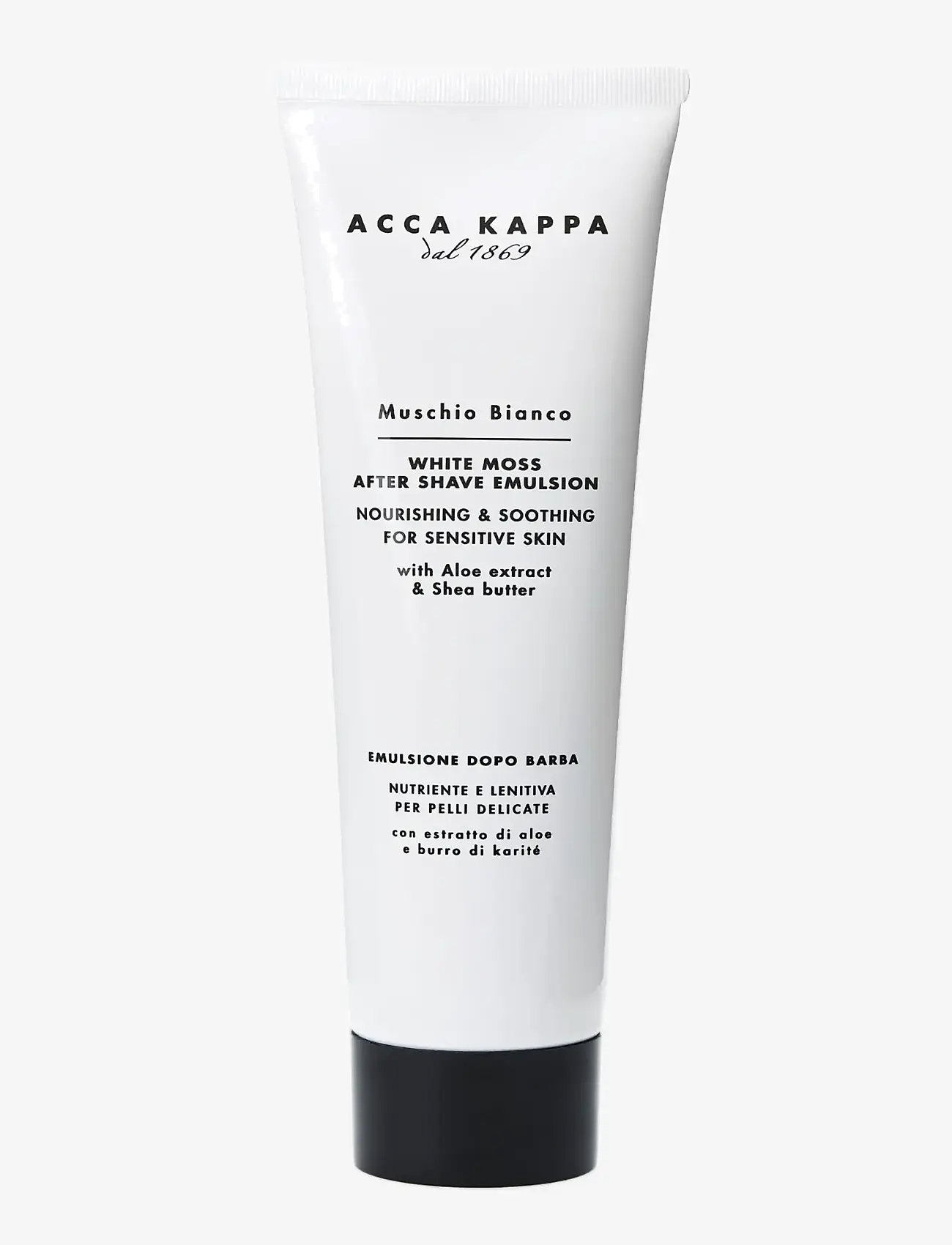 Acca Kappa - WHITE MOSS - AFTER SHAVE EMULSION 125ML - aftershave - white - 0