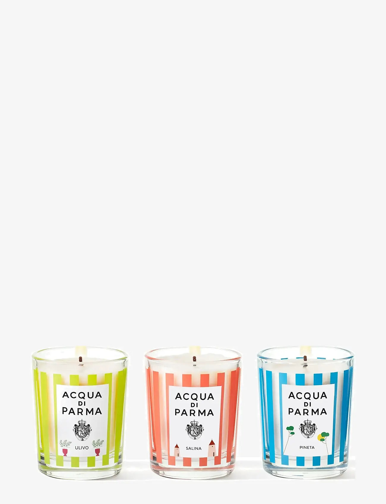 Acqua di Parma - Candles trio set 70g summer 2025 - unisex - clear - 0