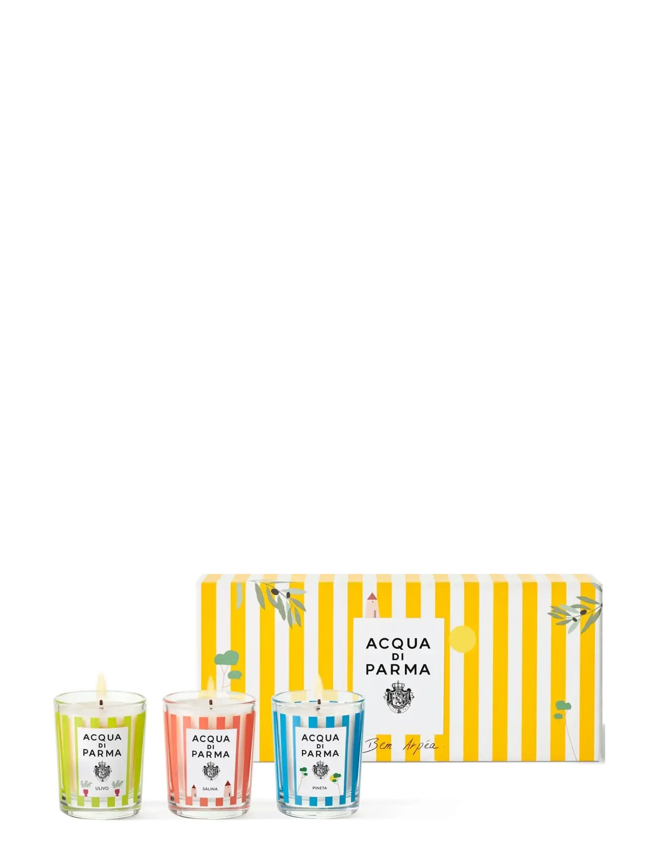 Acqua di Parma - Candles trio set 70g summer 2025 - unisex - clear - 2