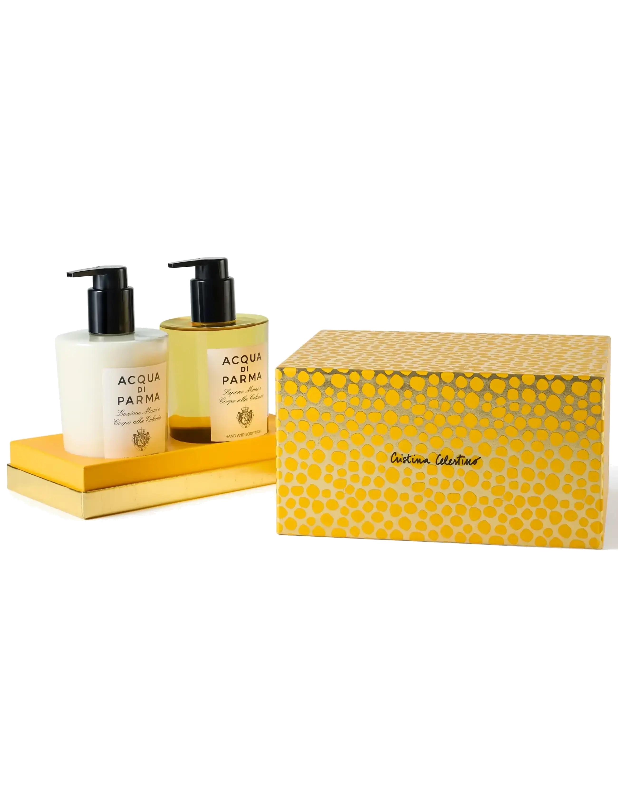 Acqua di Parma - HOLIDAY 2025 COLONIA HAND & BODY RITUAL - shower gel & bruseolier - clear - 1