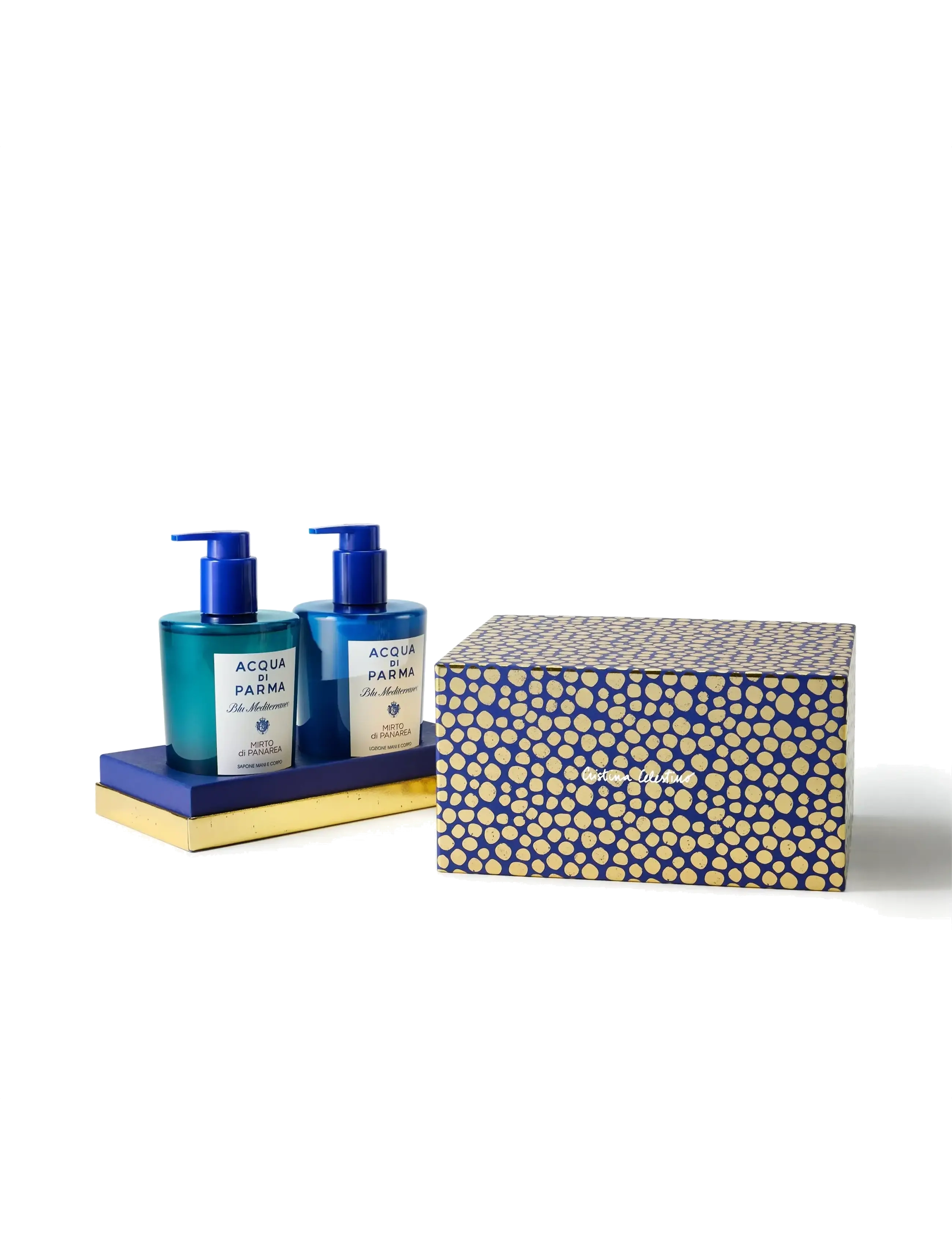 Acqua di Parma - HOLIDAY 2025 MIRTO HAND & BODY RITUAL - shower gel & bruseolier - clear - 1