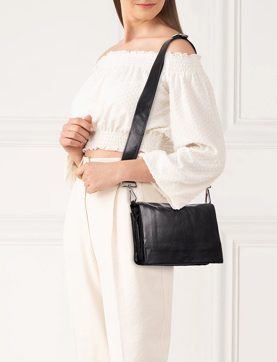 Adax - Amalfi shoulder bag Sandra - modetrends - black - 0