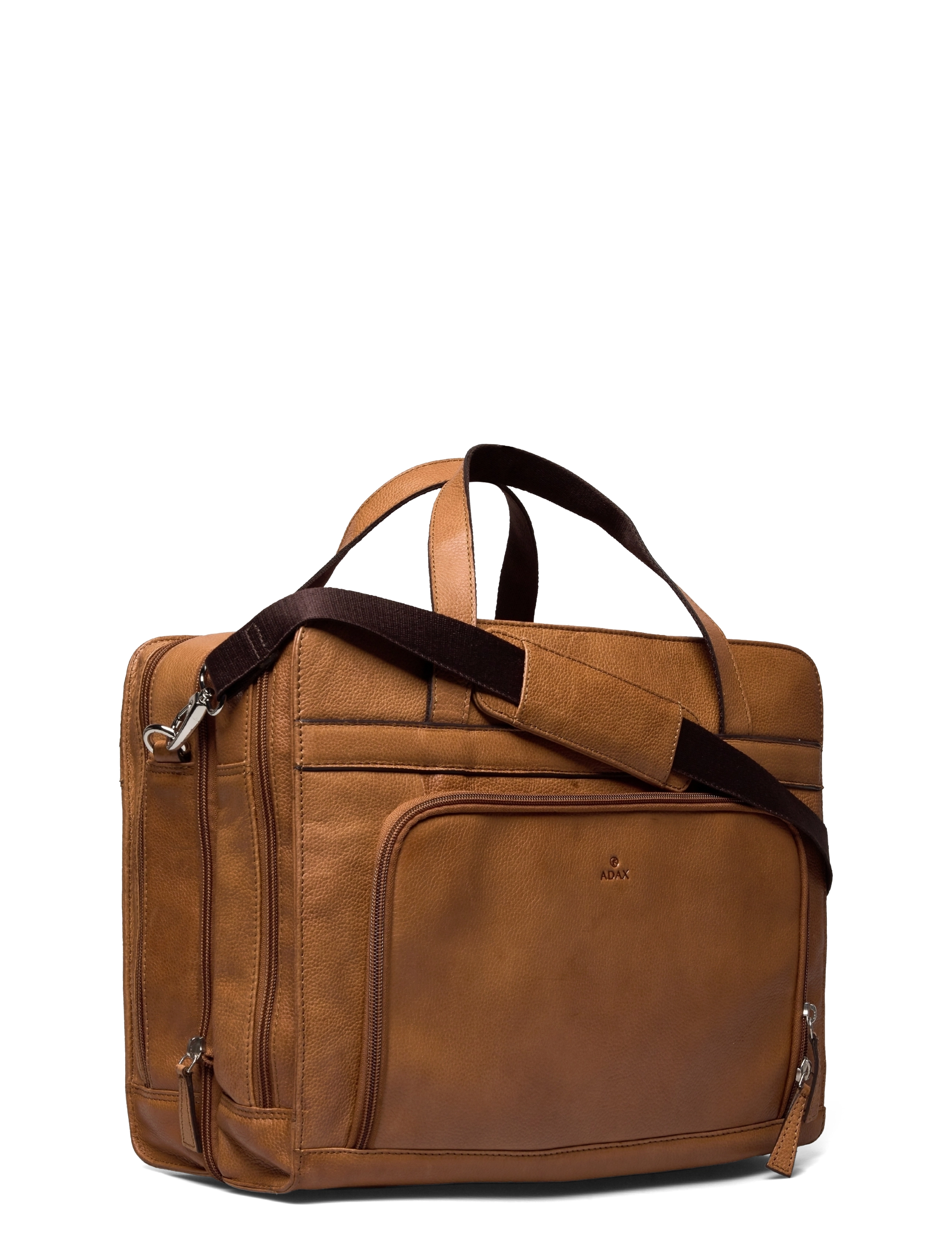 Adax - Napoli working bag River 15,6' - cognac - 2