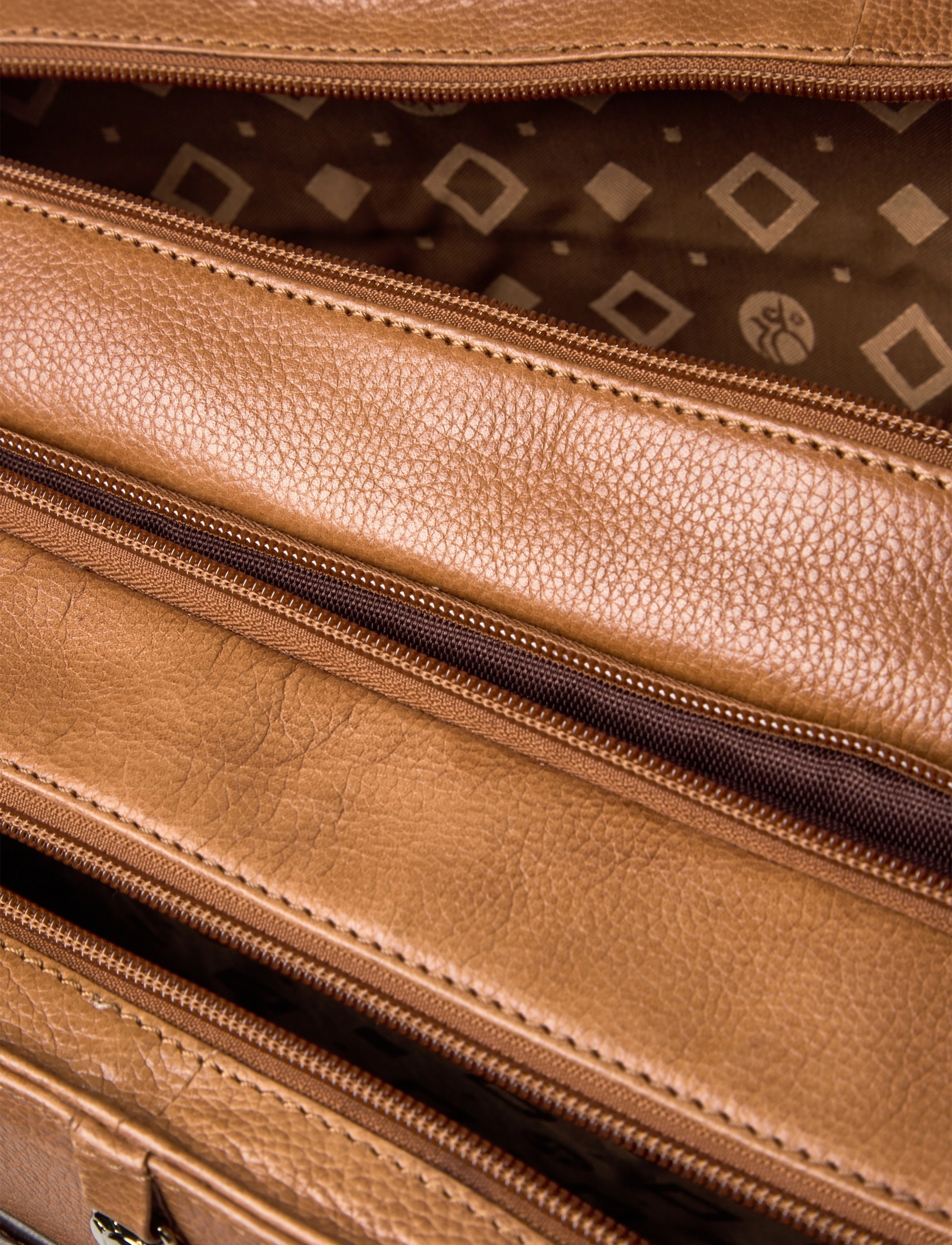 Adax - Napoli working bag River 15,6' - cognac - 3