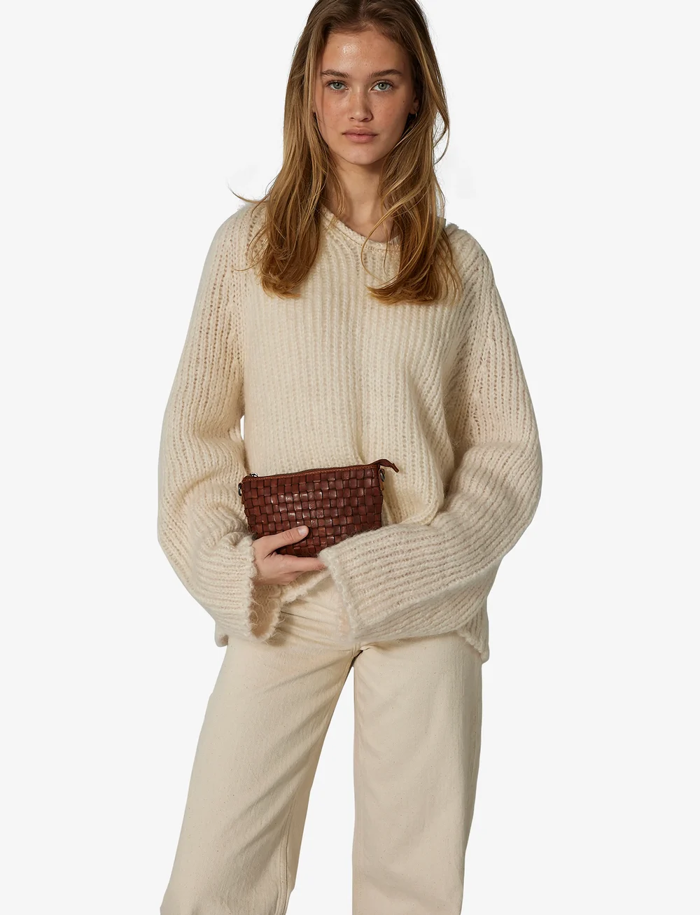 Adax - Corsico shoulder bag Adela - modetrender - cognac - 5