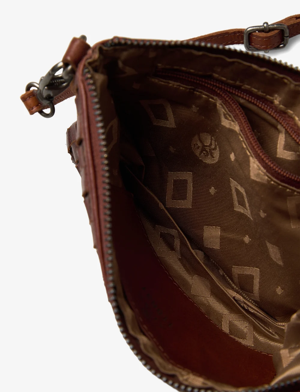 Adax - Corsico shoulder bag Adela - modetrender - cognac - 3