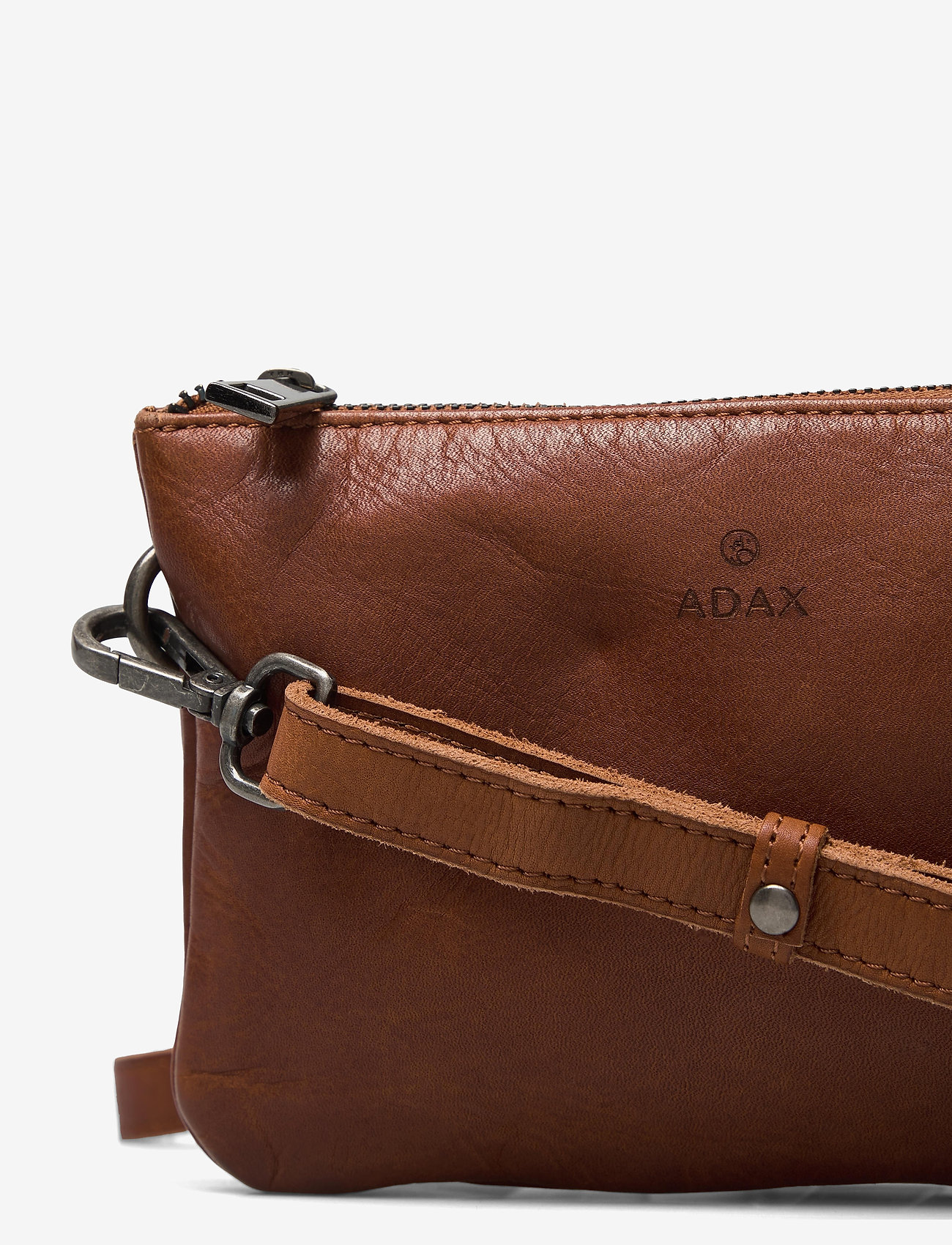 Adax - Pixie combi clutch Meta - mode trends - cognac - 4