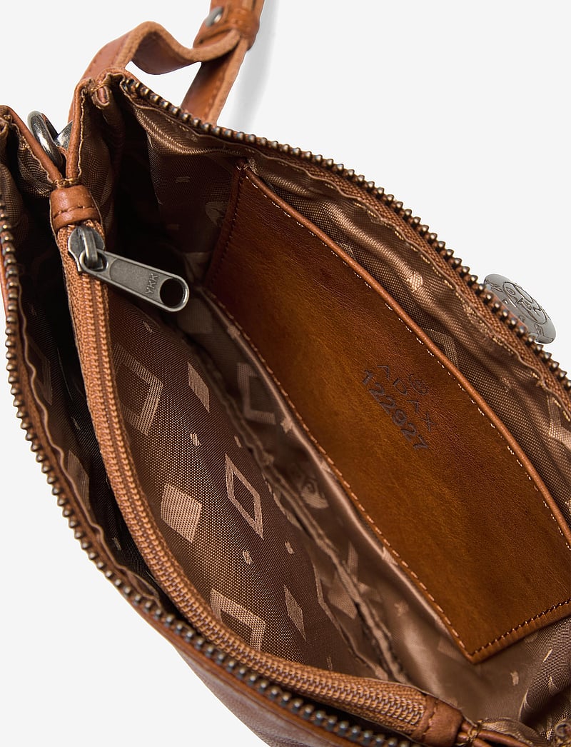 Adax - Pixie combi clutch Meta - mode trends - cognac - 5