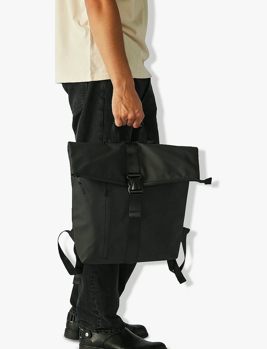 Adax - Senna backpack Jessie - rolltop-rygsække - black - 5