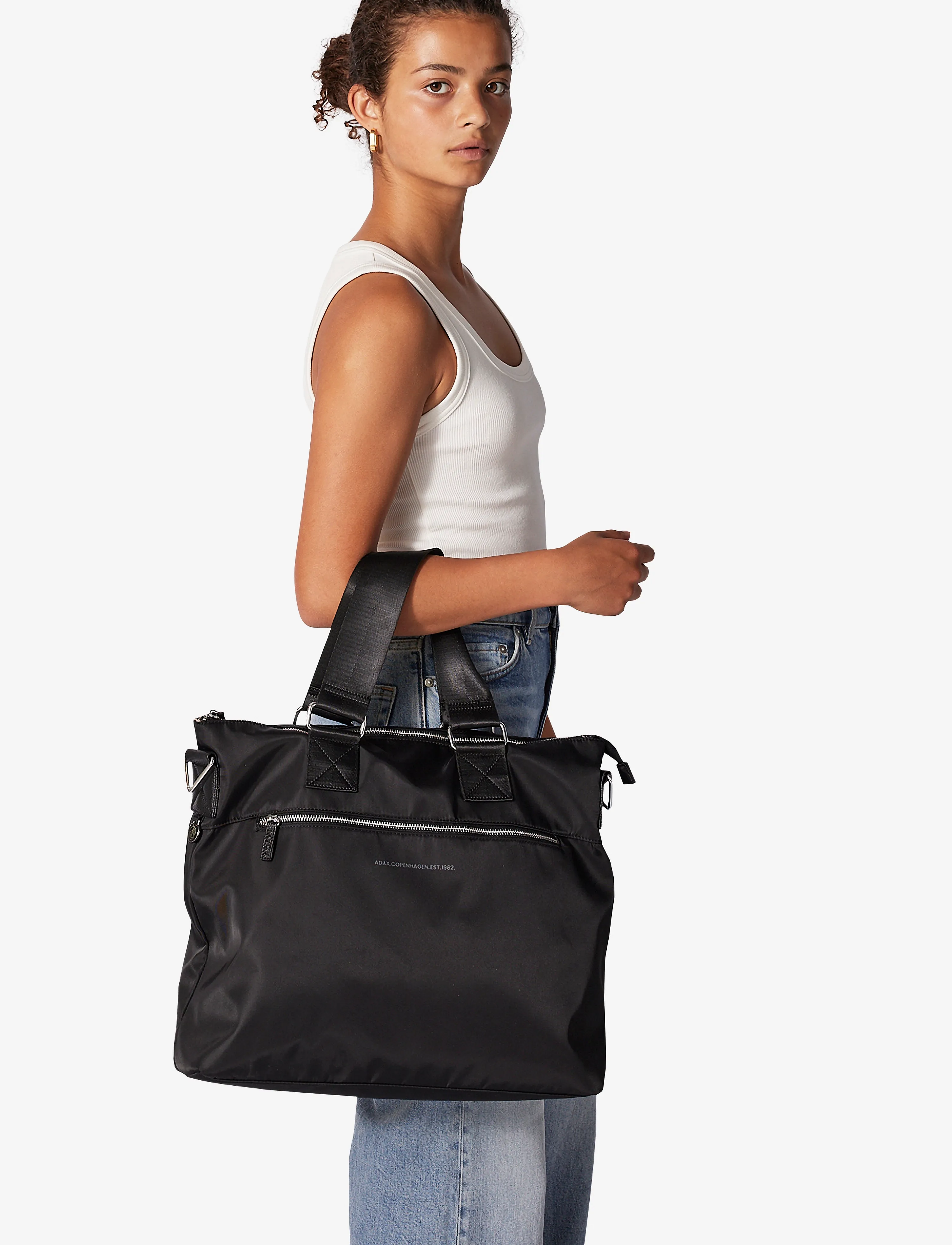 Adax - Novara shopper Frid - tote-stiilis kotid - black - 5
