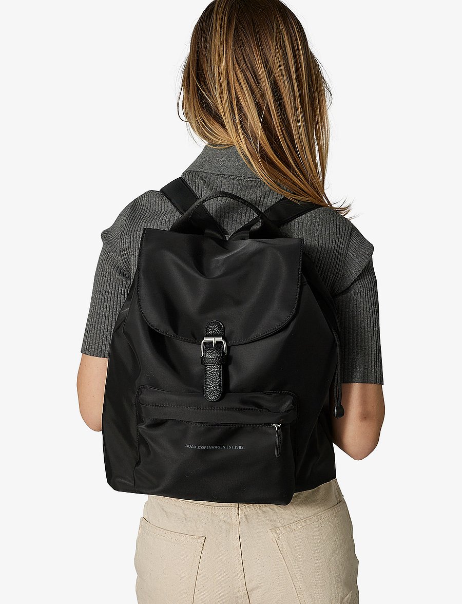 Adax - Novara backpack Sørine - mados tendencijos - black - 5