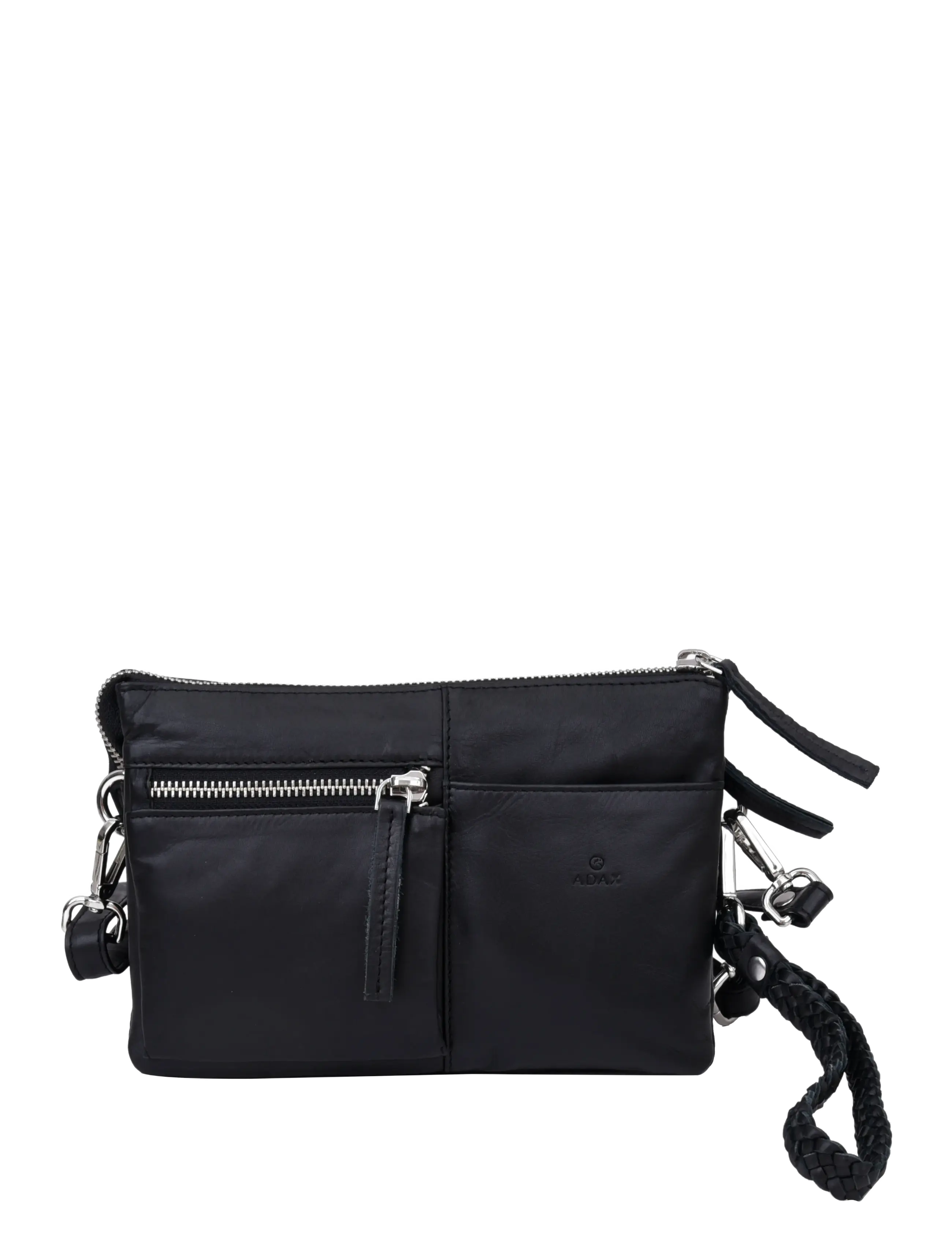 Adax Amalfi combi clutch Oxana - Clutches - BLACK / black