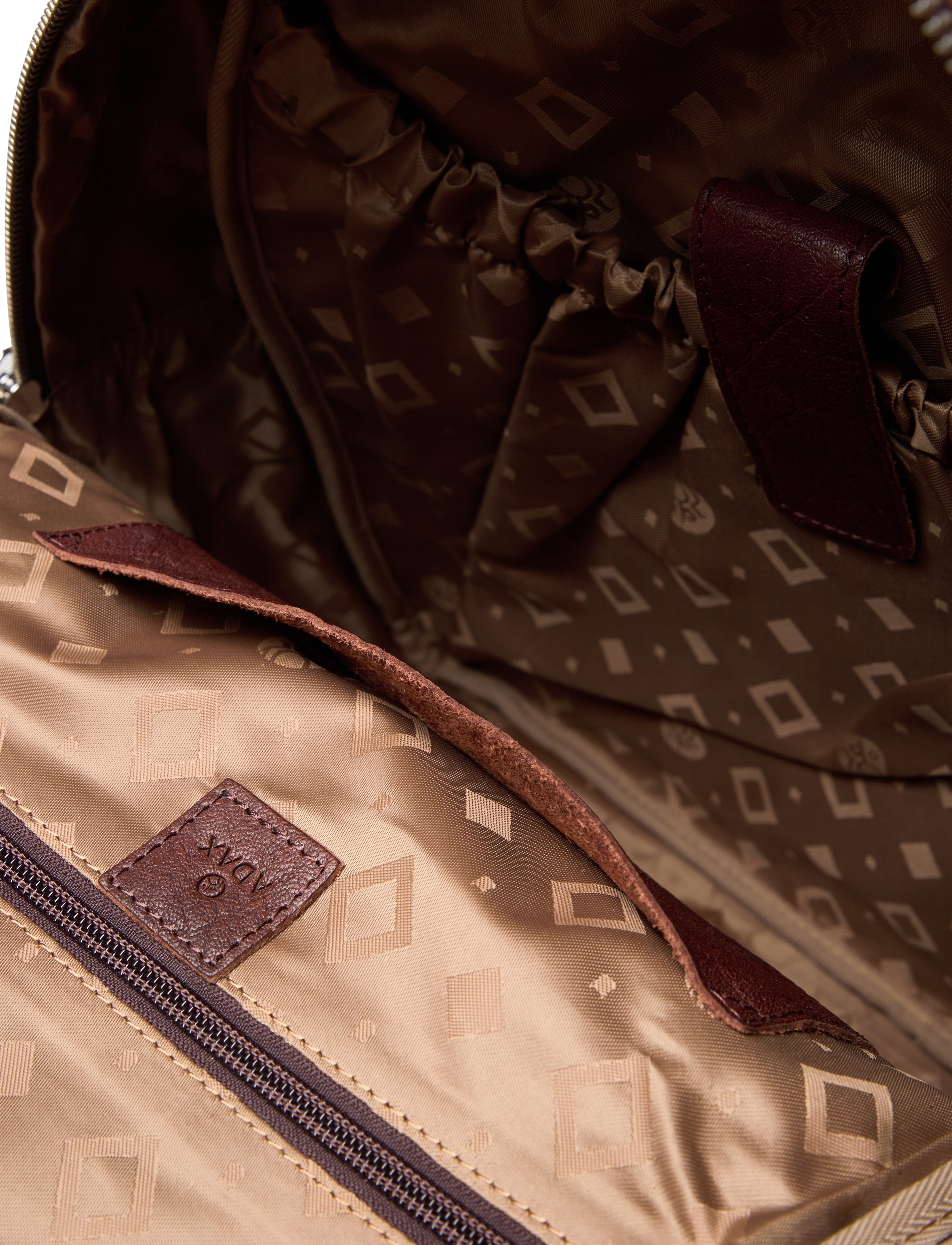 Adax - Monza backpack Calvin - brown - 3