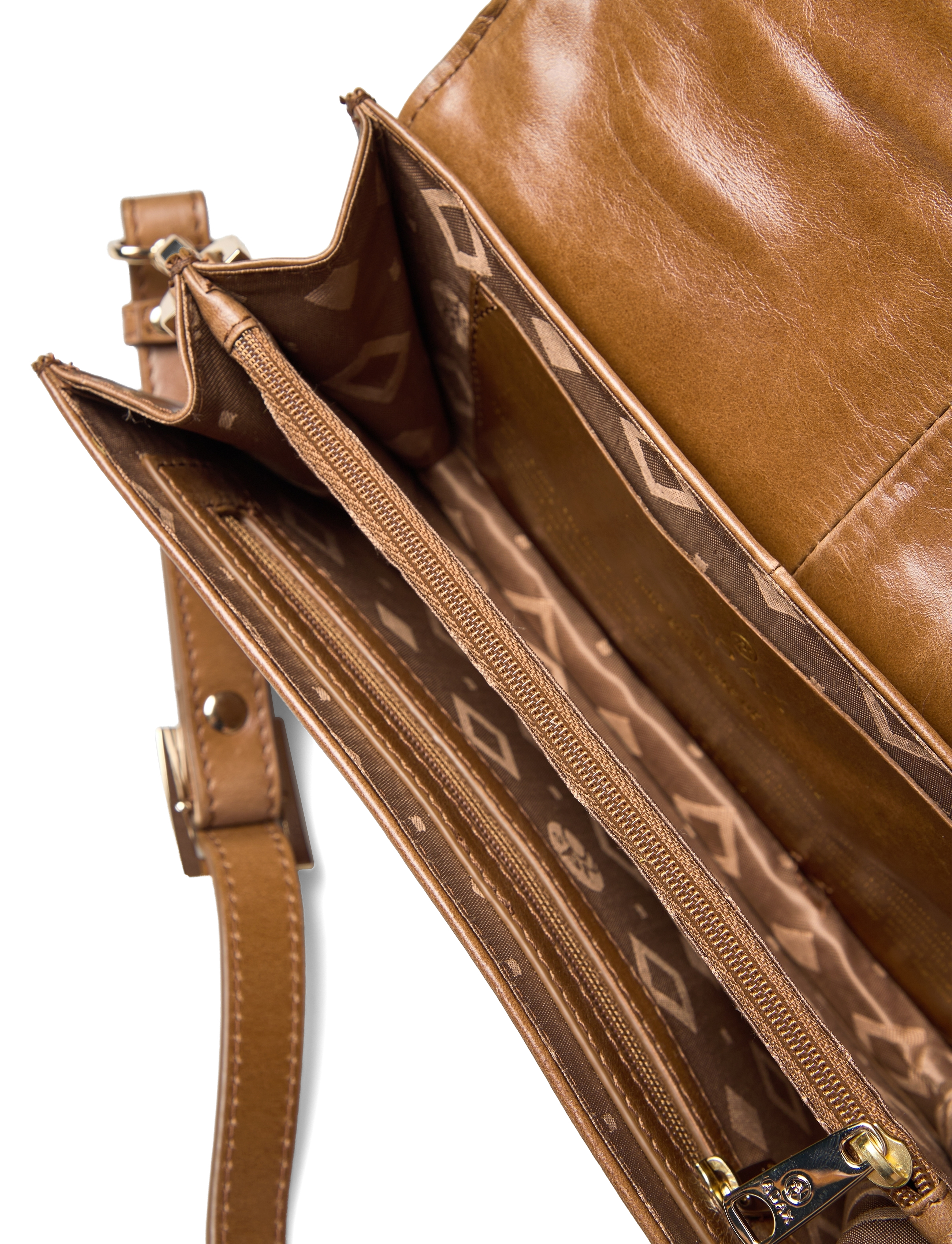 Adax - Salerno shoulder bag Aneta - tobacco - 3