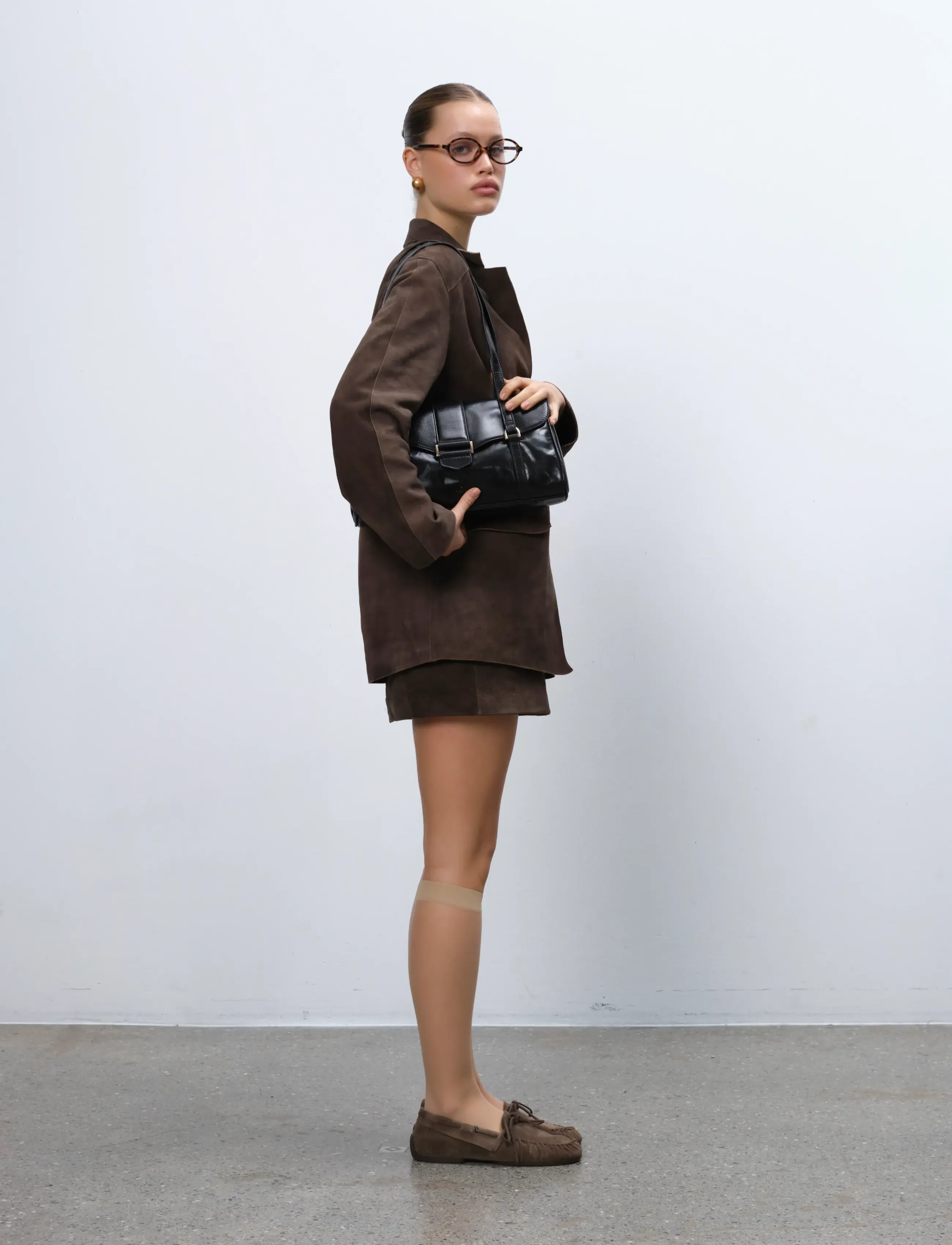 Adax - Salerno handbag Megan - fashion trends - dark brown - 5