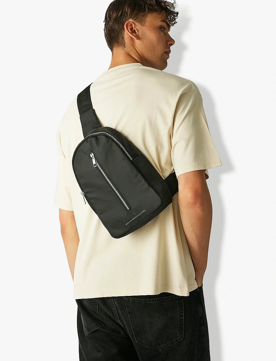 Adax - Novara sling bag Tiger - osta olukorra järgi - black - 0