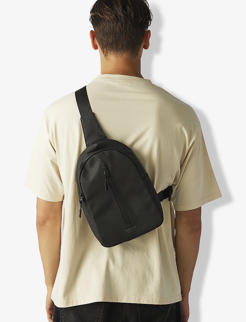 Adax - Senna sling bag Tiger - kõhukotid - black - 4