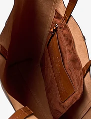 Adax - Portofino shopper Line - shoppingväskor - brown - 4