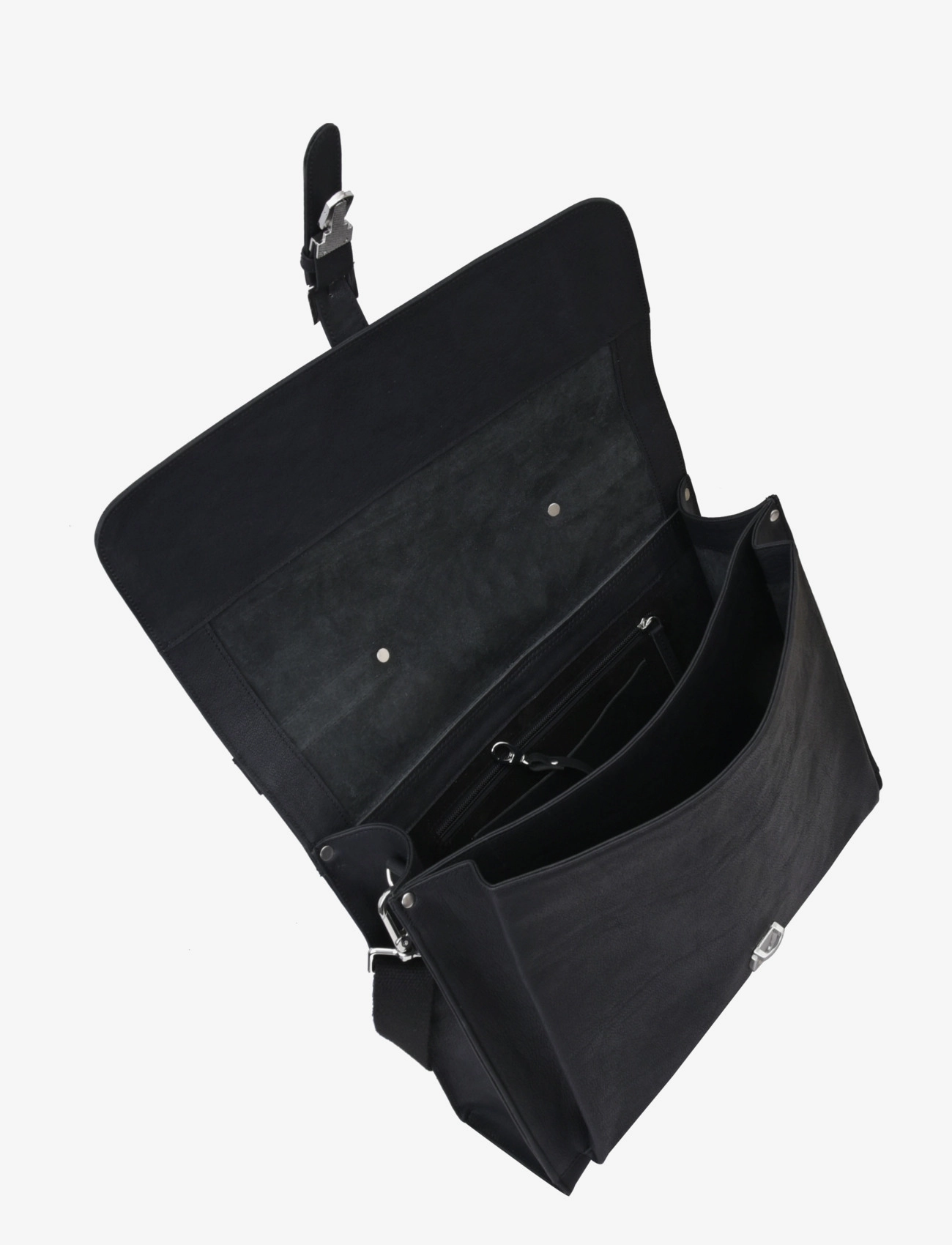 Adax - Catania working bag Jarl - axelremsväskor - black - 2