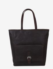 Adax - Catania shopper Robin - bags - dark brown - 0