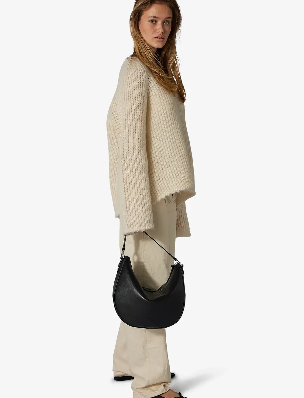 Adax - Portofino shoulder bag Lotte - speciella tillfällen - black - 0