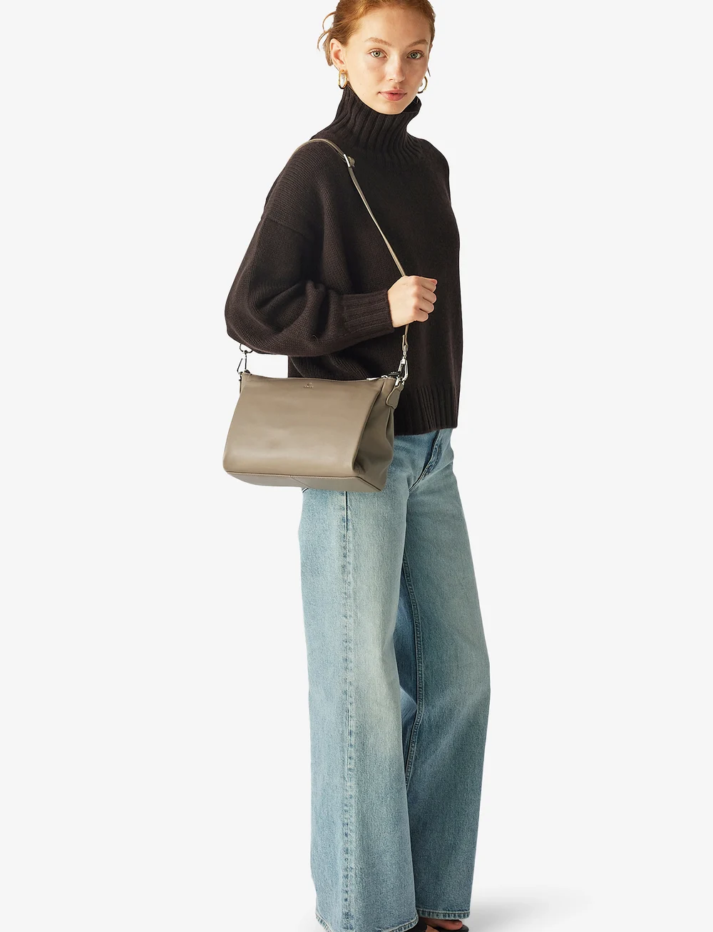 Adax - Larissa shoulder bag Caroline - modetrends - taupe - 0